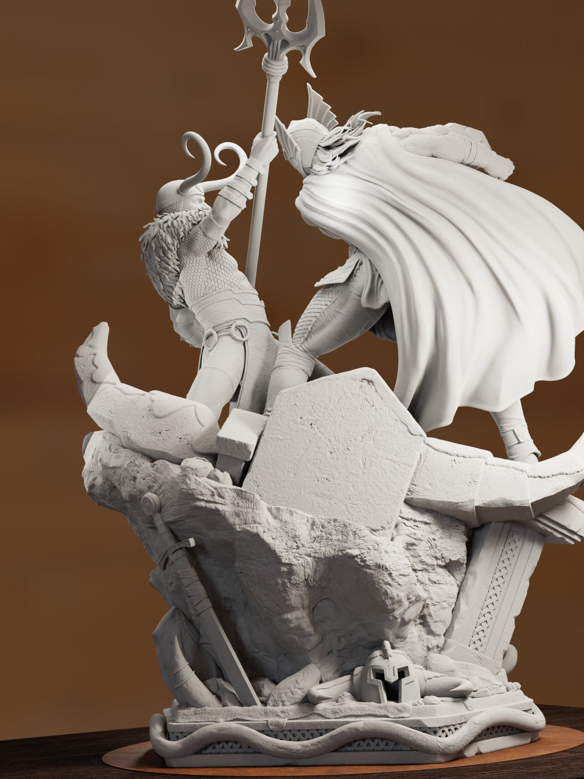 The Blood Brothers | Maximum Detailed 12K 3D printed figure