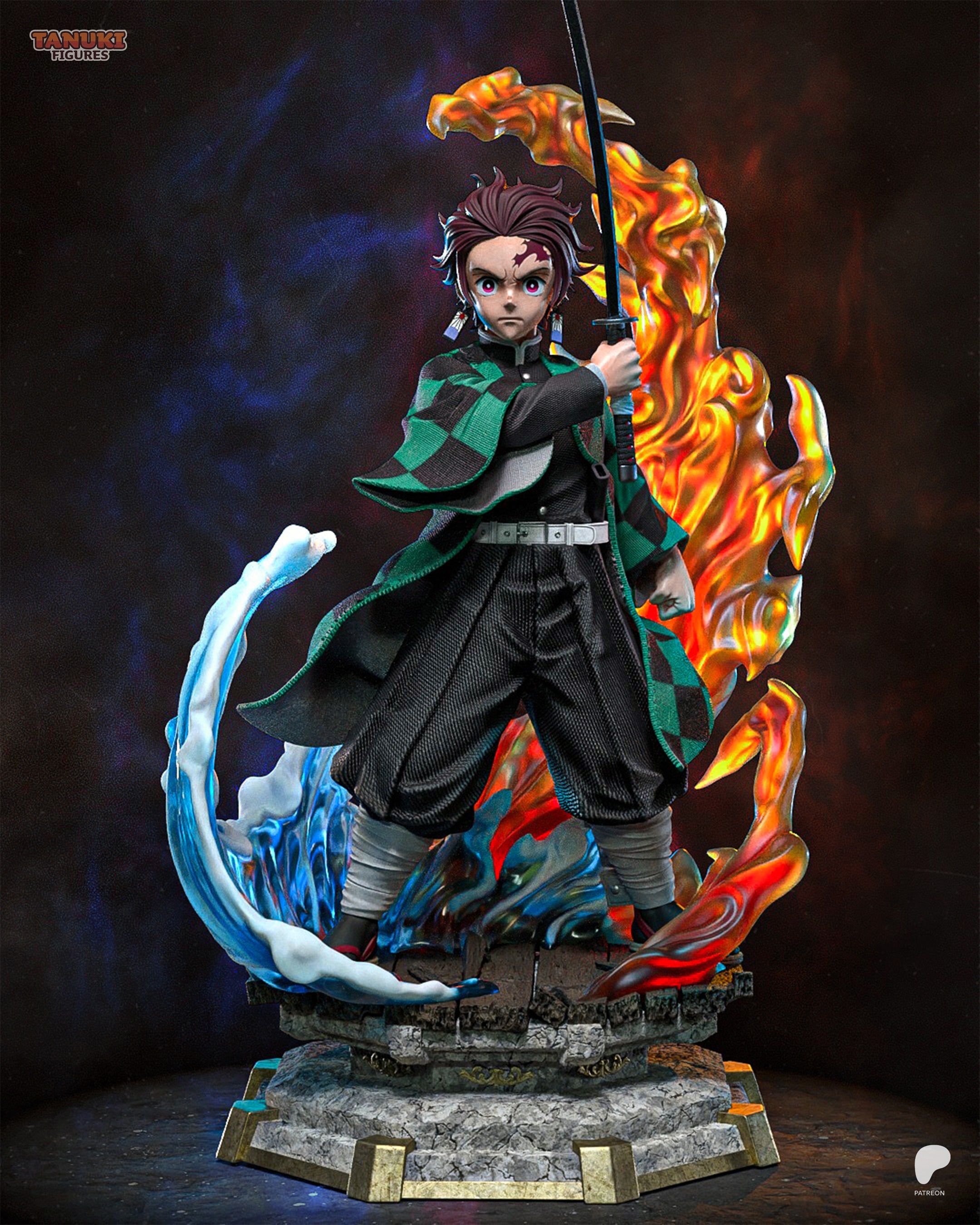 The Breathing Blade | Maximum Detailed 12K 3D printed figure