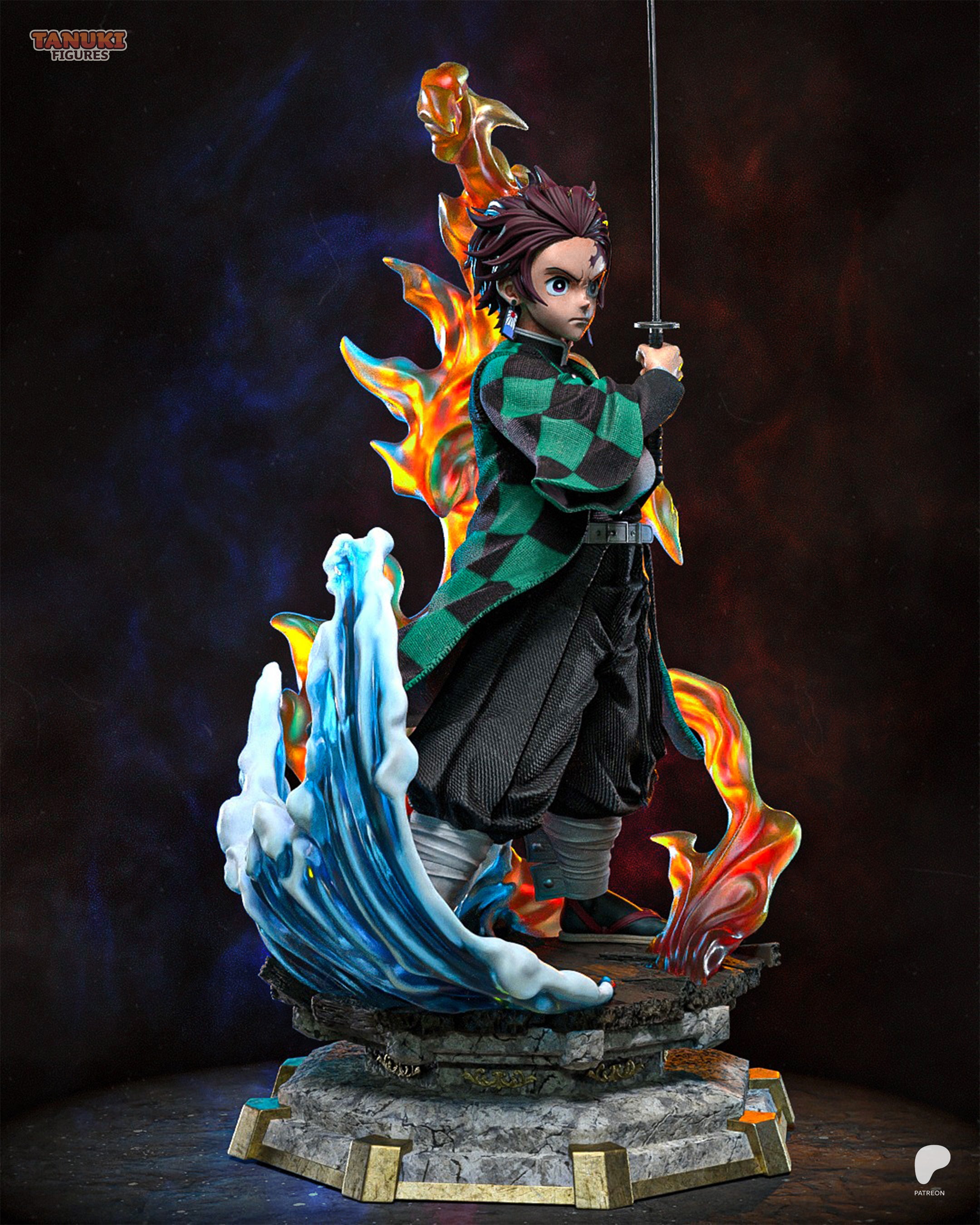 The Breathing Blade | Maximum Detailed 12K 3D printed figure