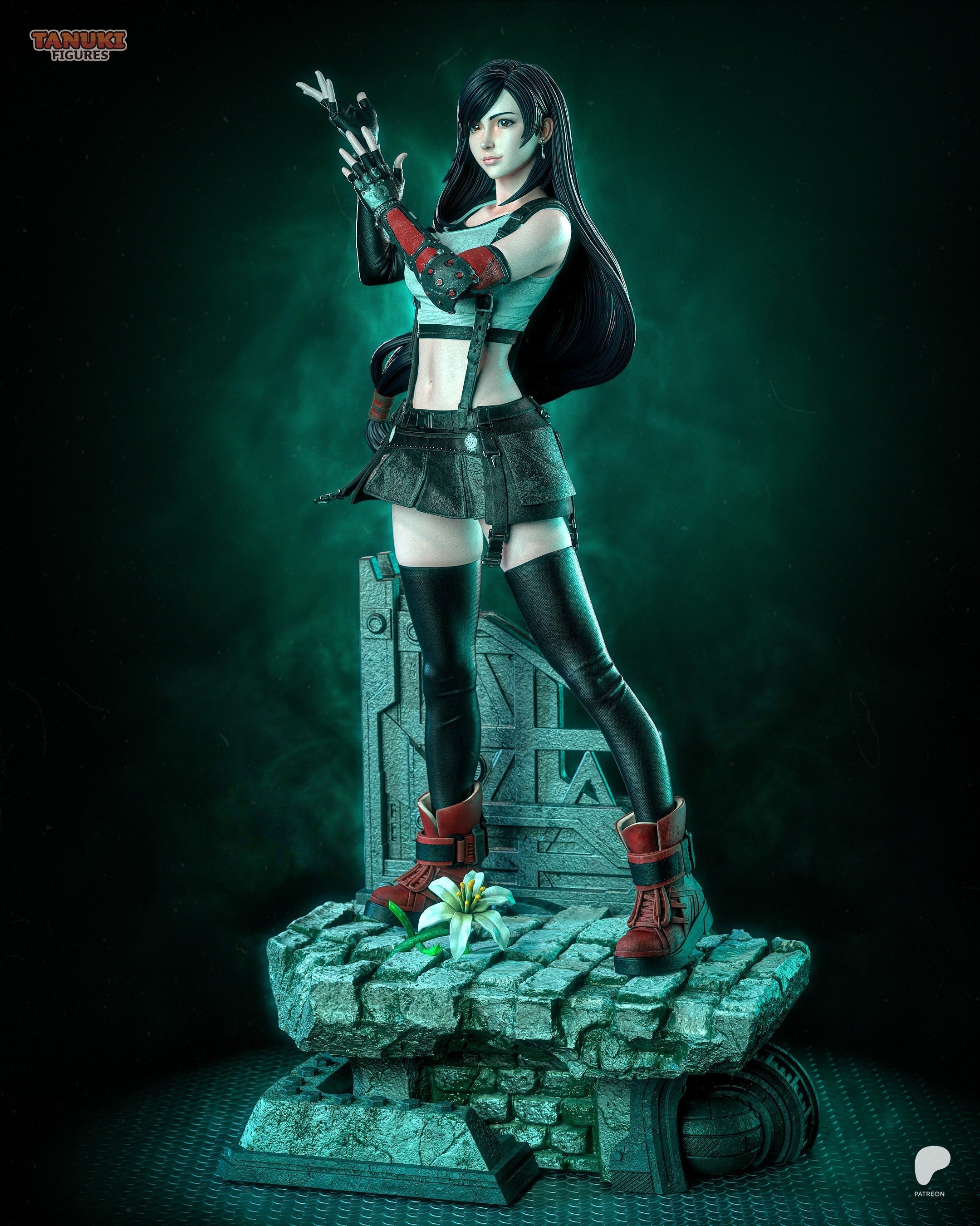Seventh Heaven Brawler Statue