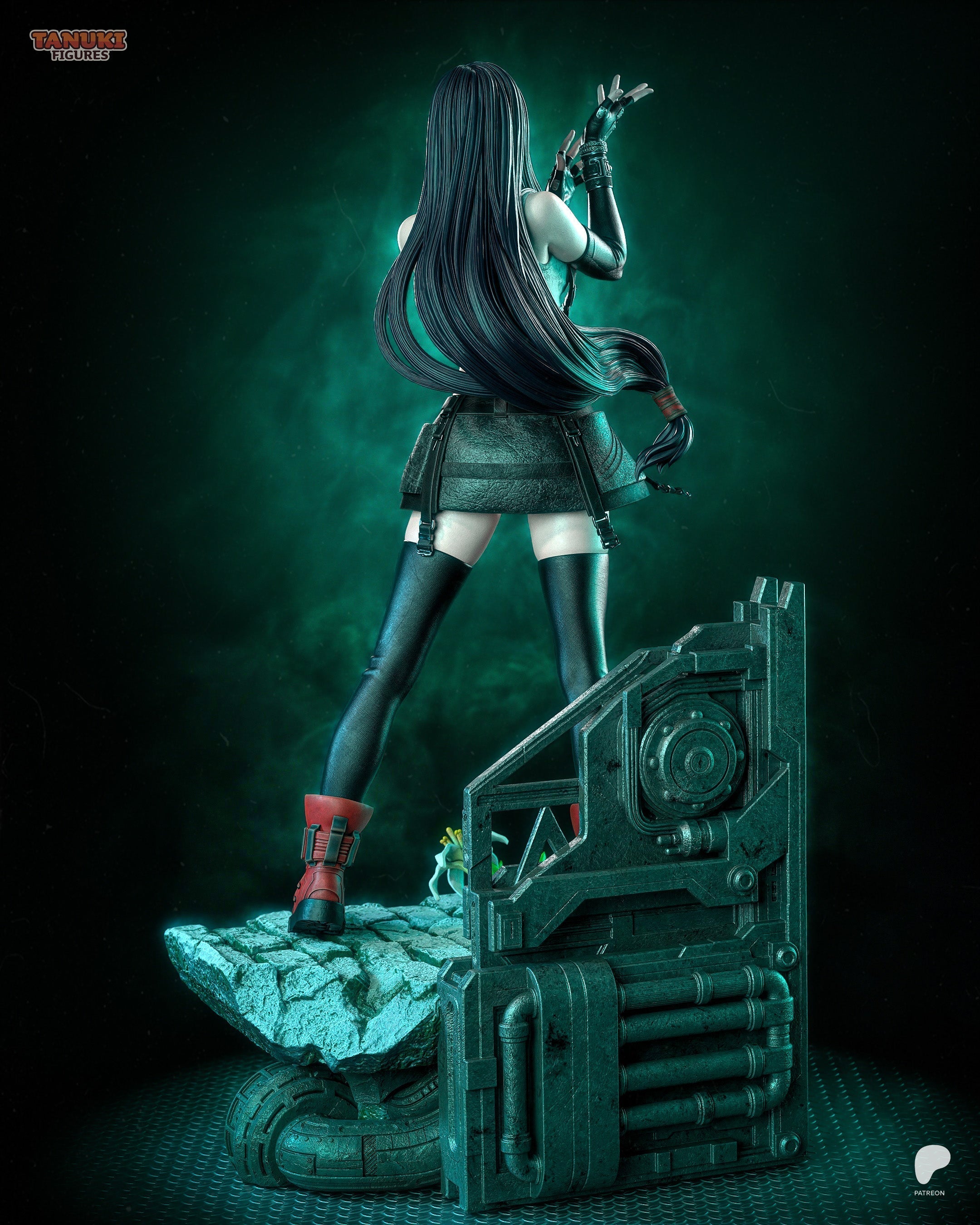 Seventh Heaven Brawler Statue