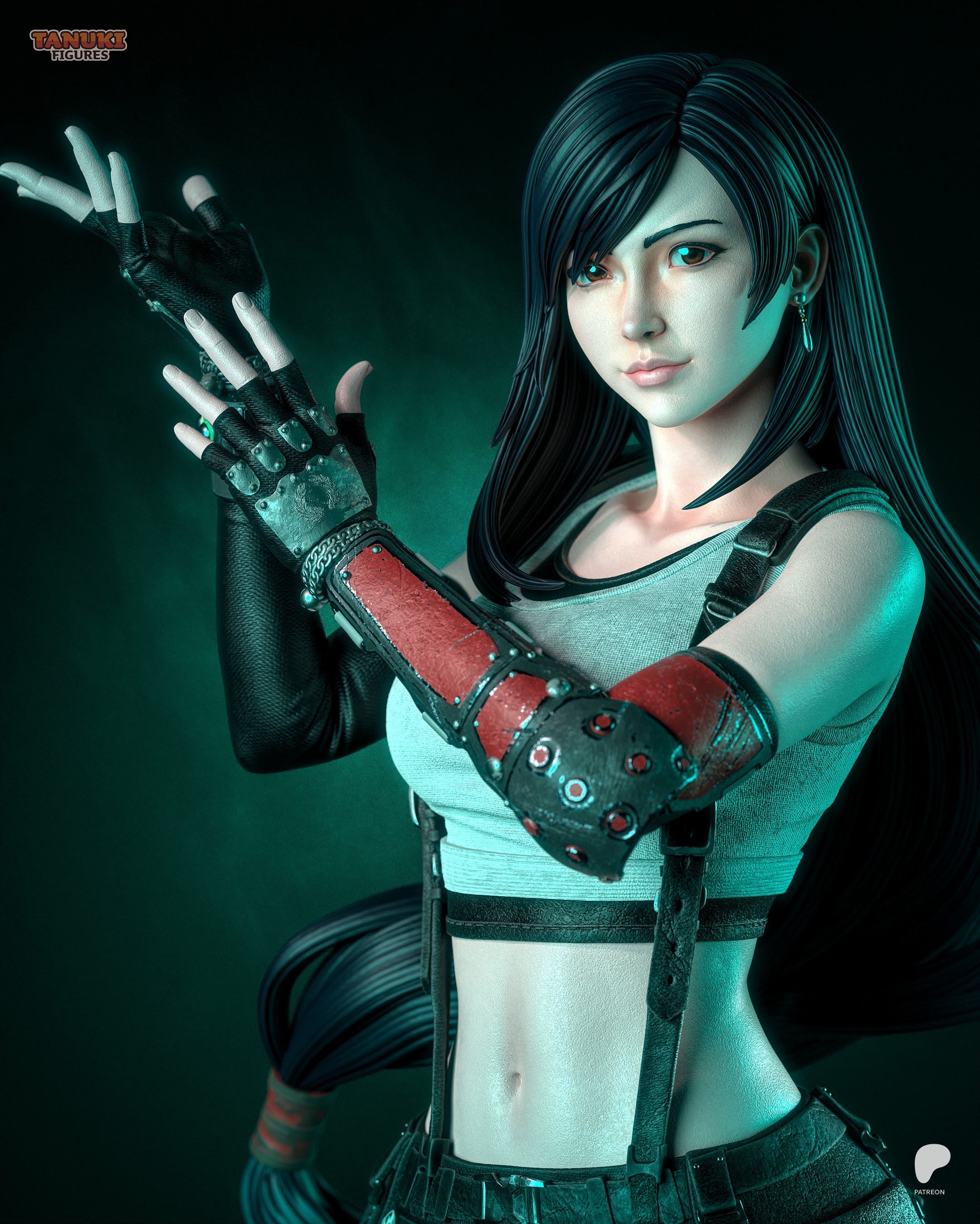 Seventh Heaven Brawler Statue