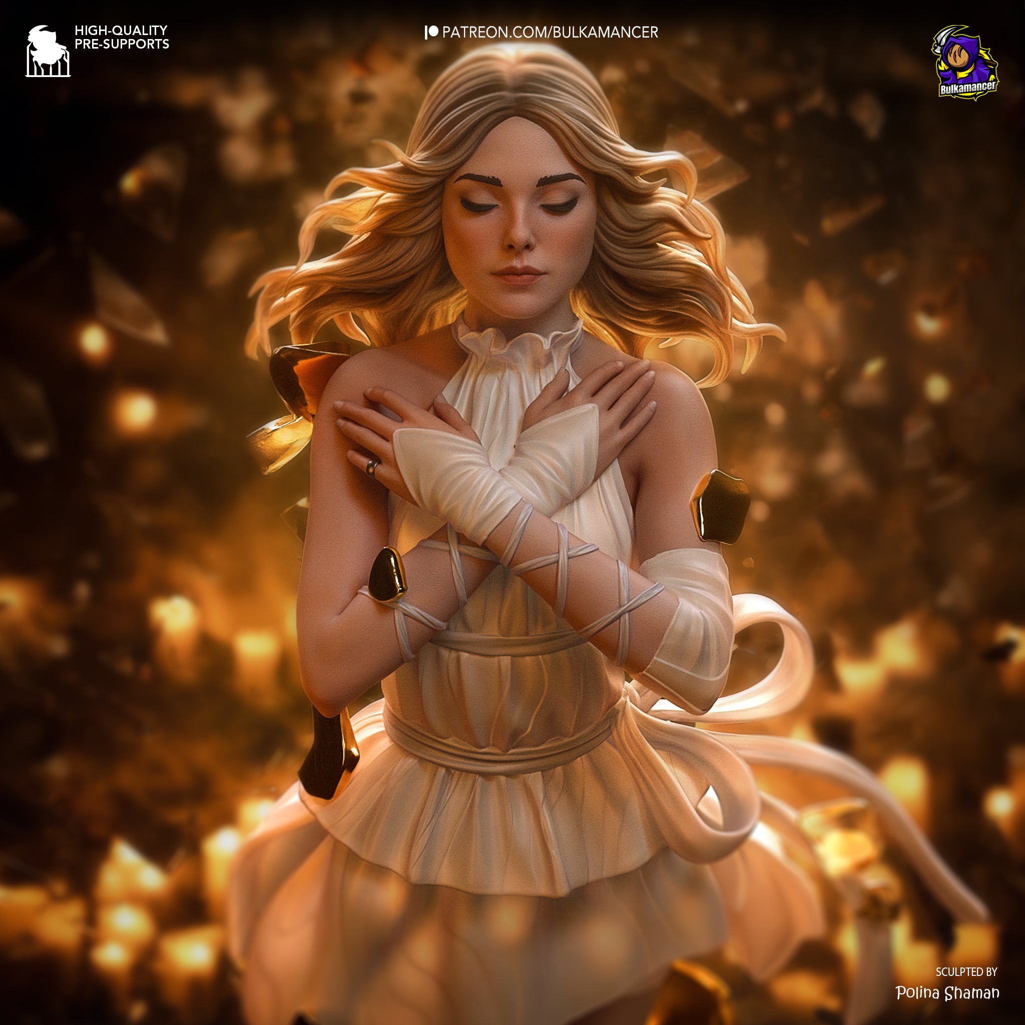 Tomorrow | Maximum Detailed 12K 3D printed figure