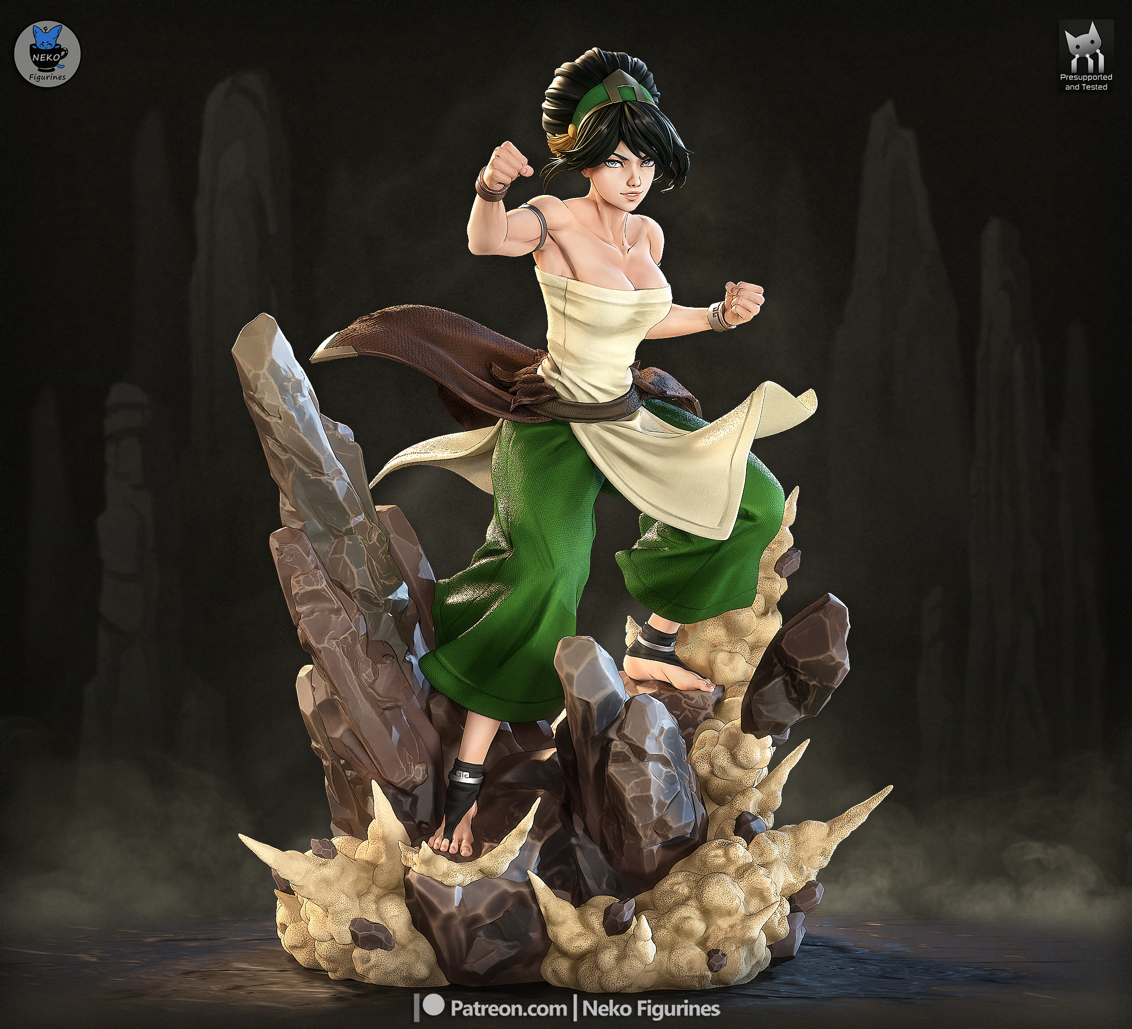The Earth Master Statue
