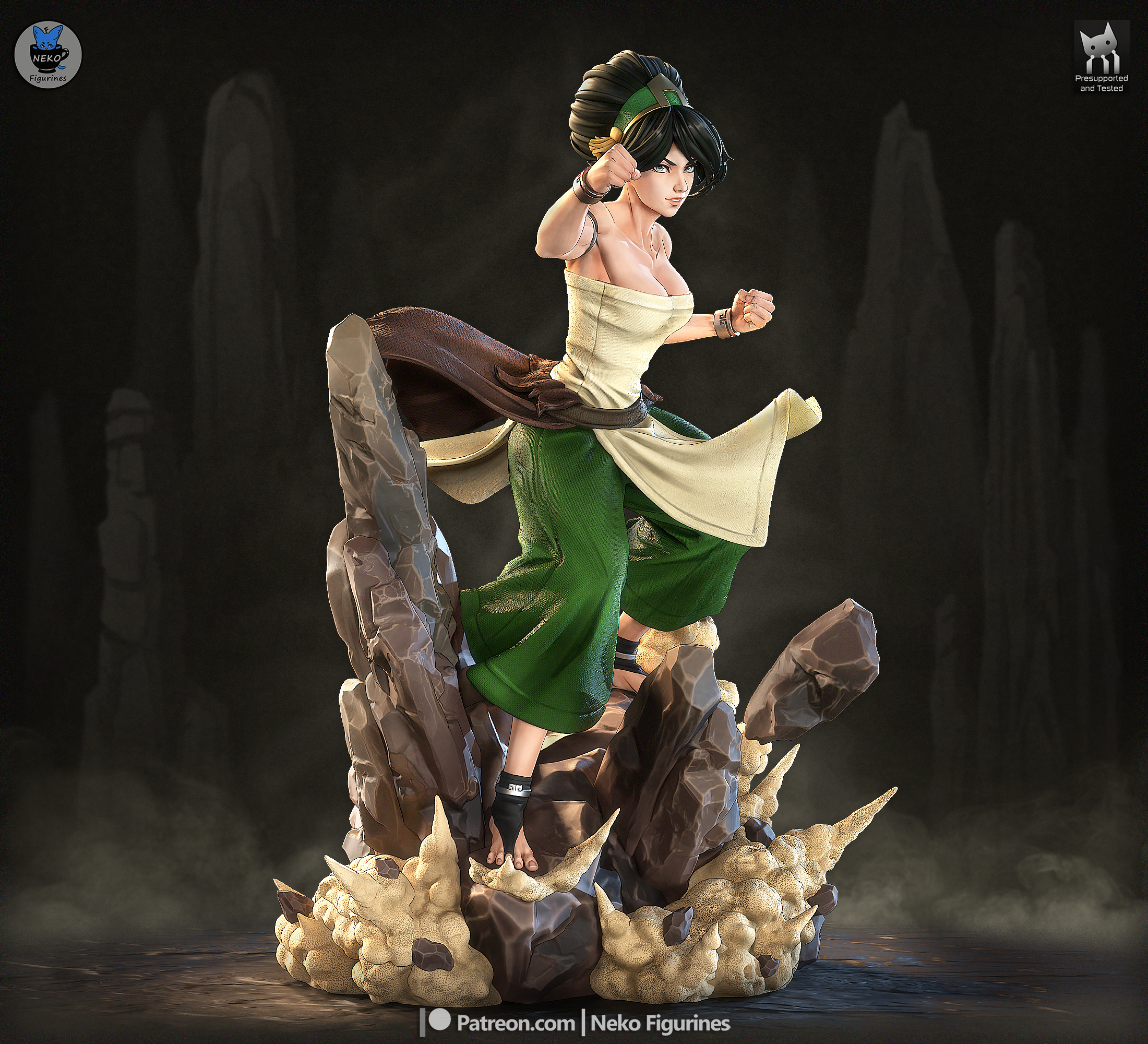 The Earth Master Statue