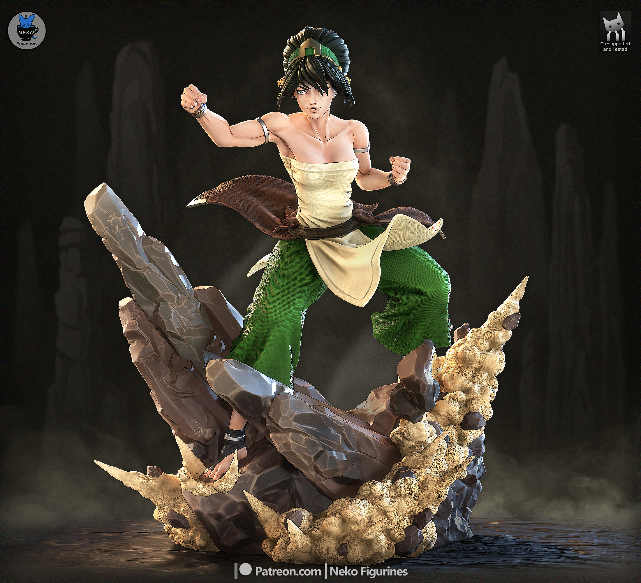 The Earth Master Statue
