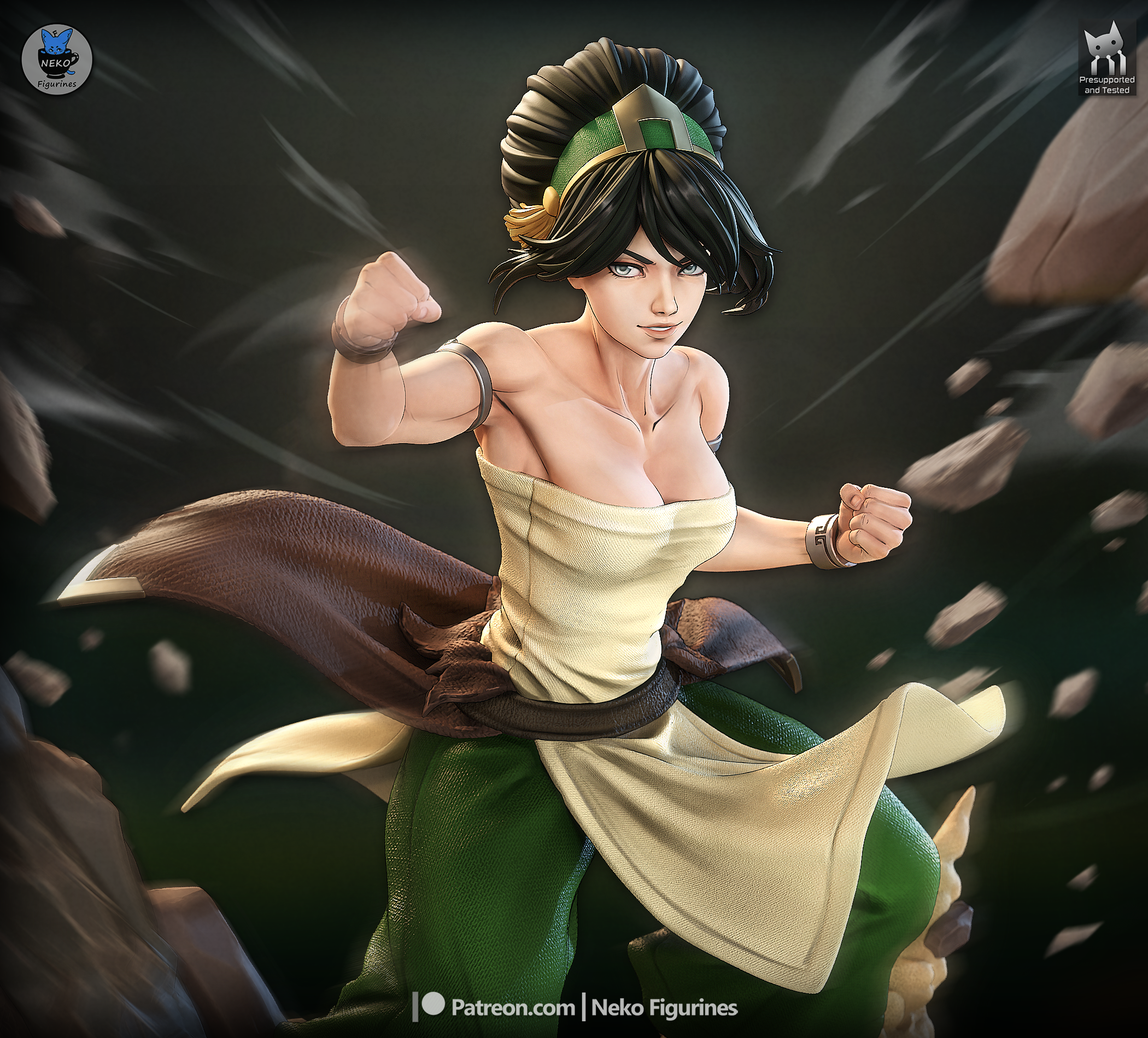 The Earth Master Statue