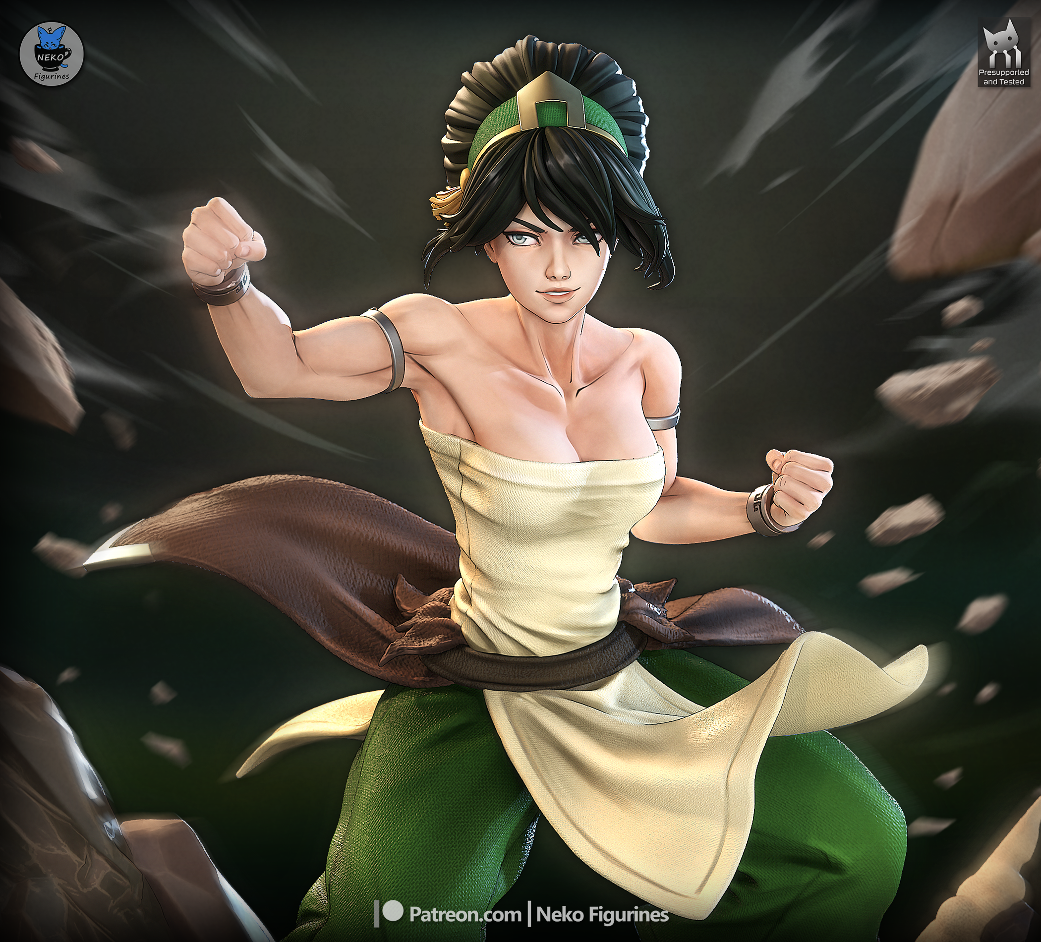 The Earth Master Statue