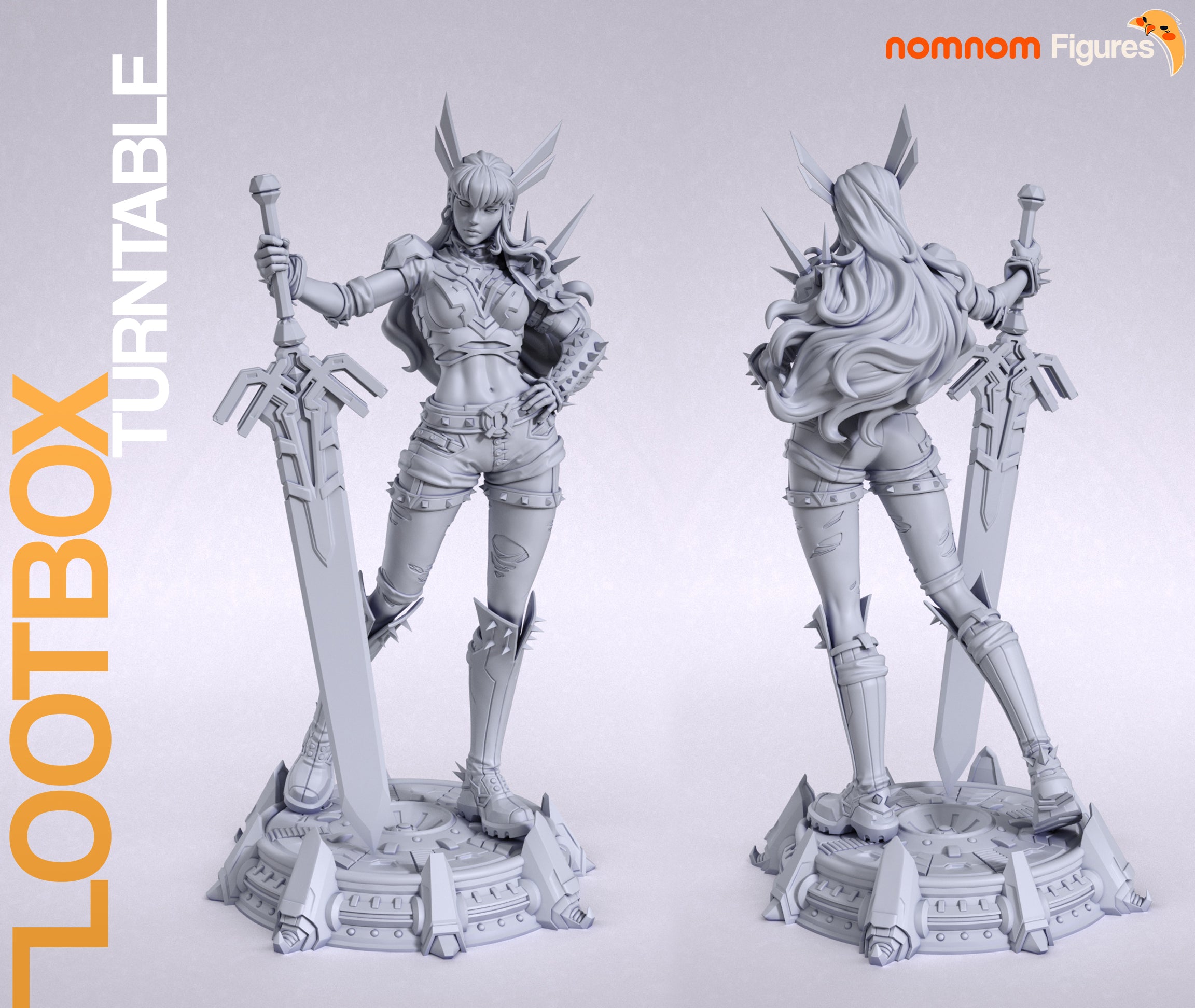 The Dark Ruler | Maximum Detailed 12K 3D printed figure