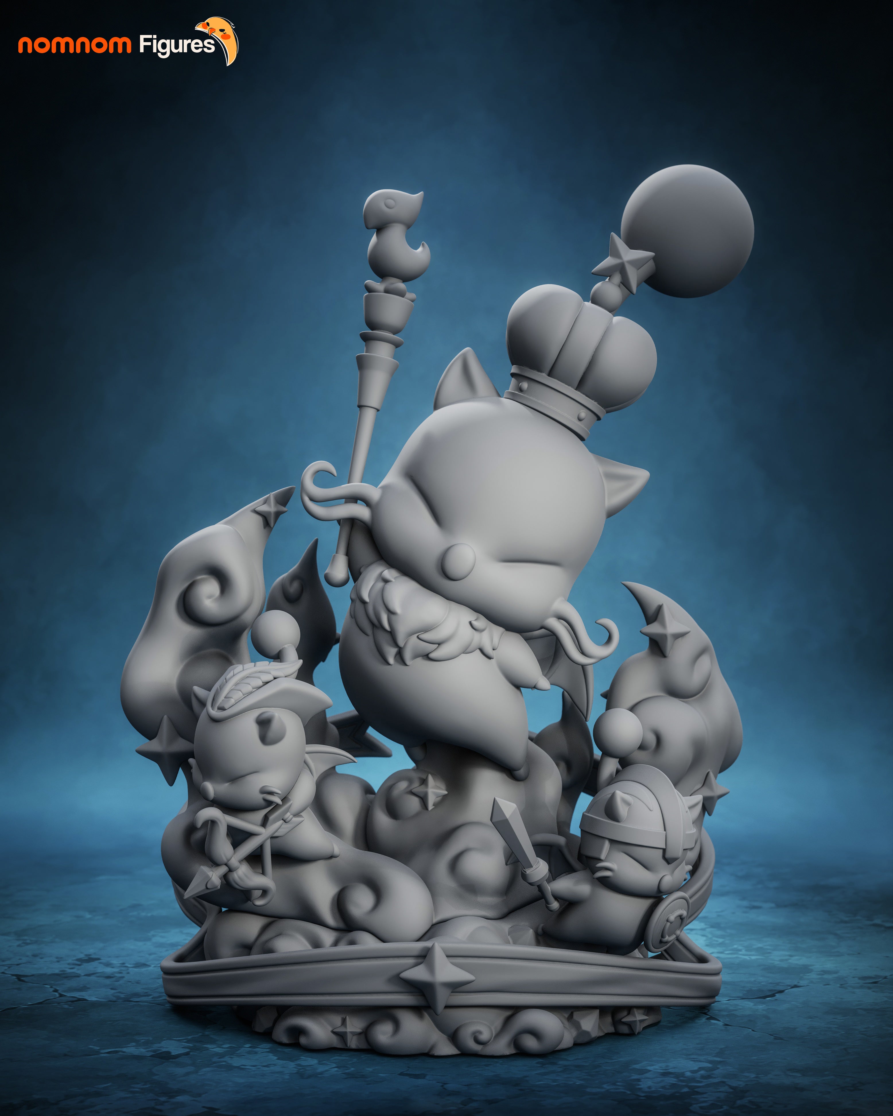 Chibi Moogle King Figure