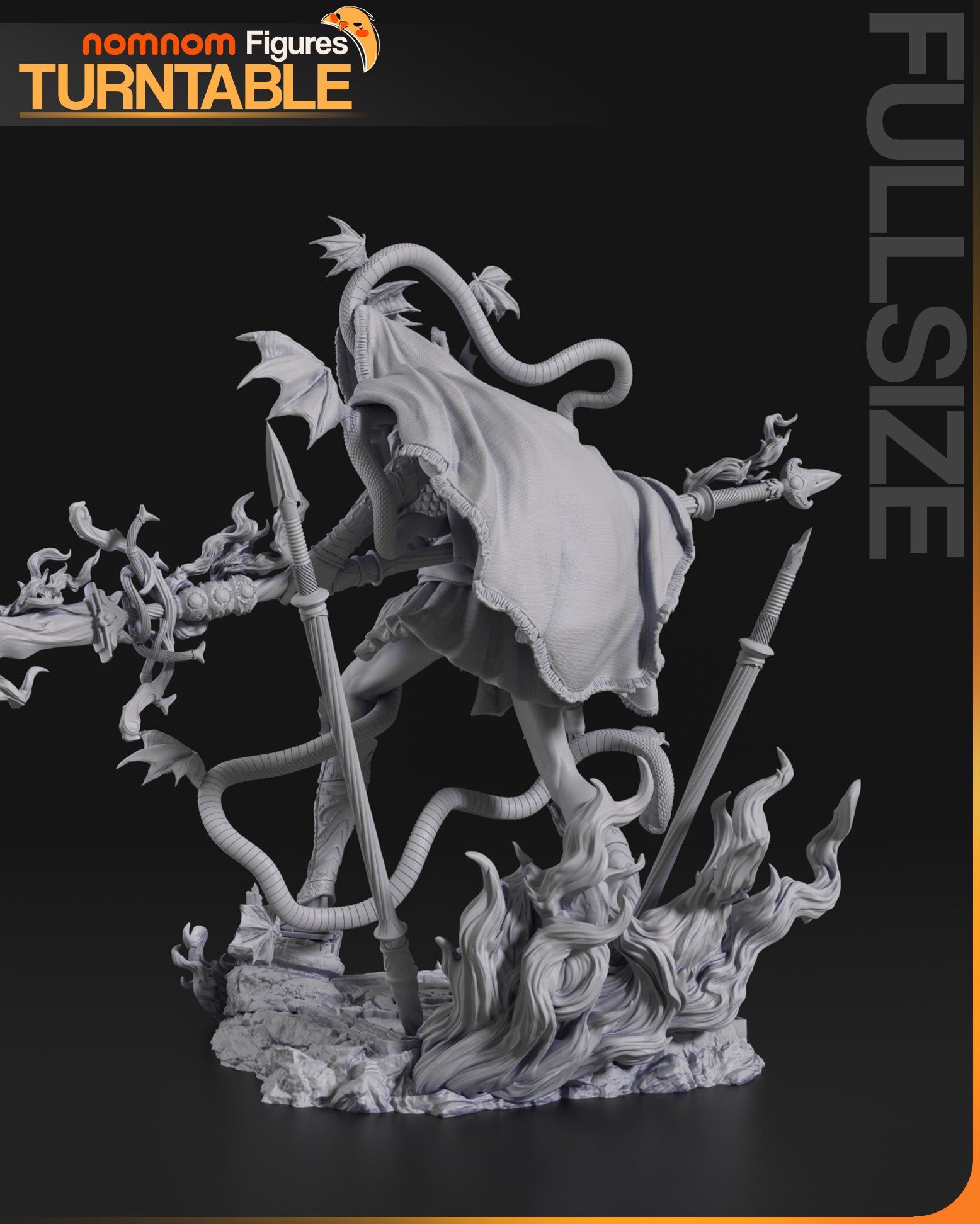 The Cursed Heir | Maximum Detailed 12K 3D printed figure