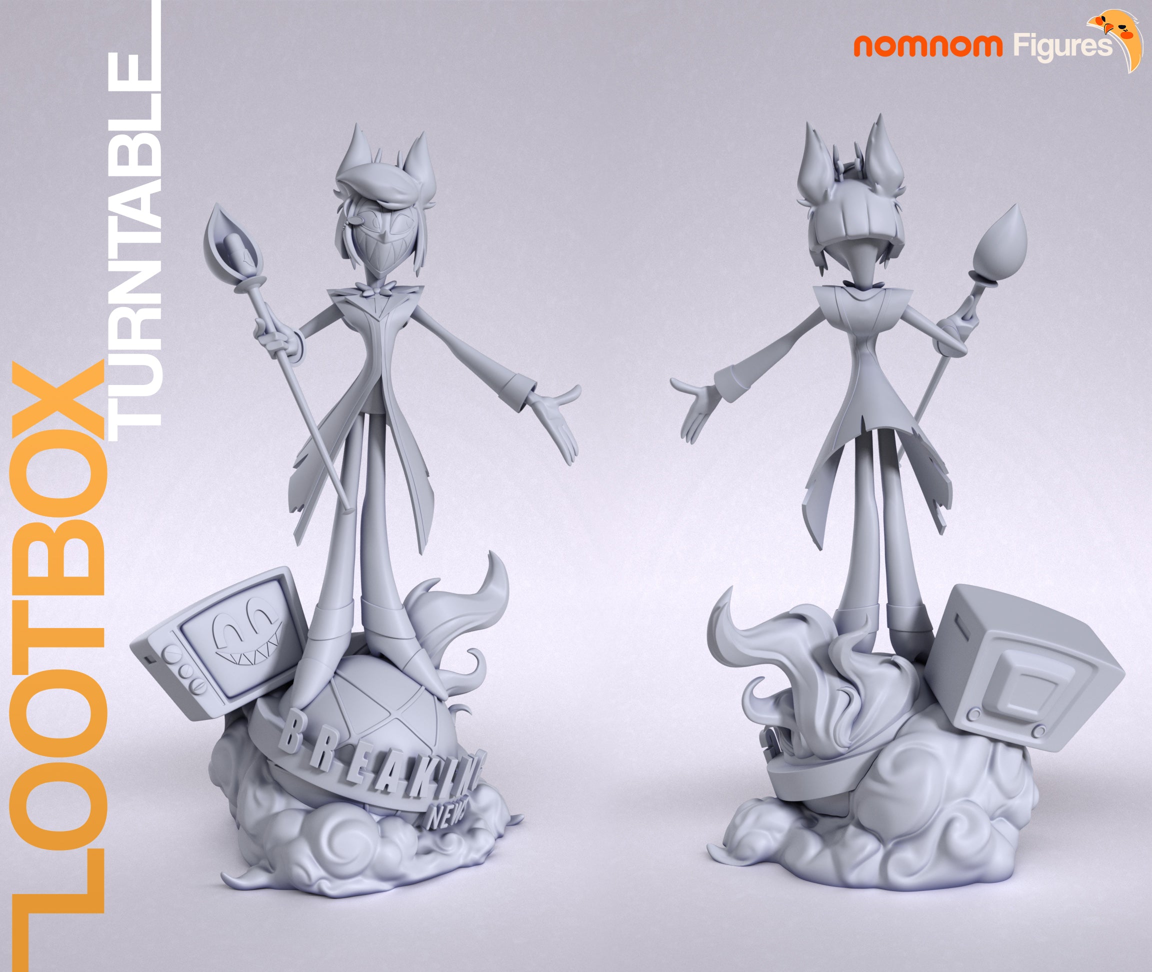 The Radio Demon | Maximum Detailed 12K 3D printed figure