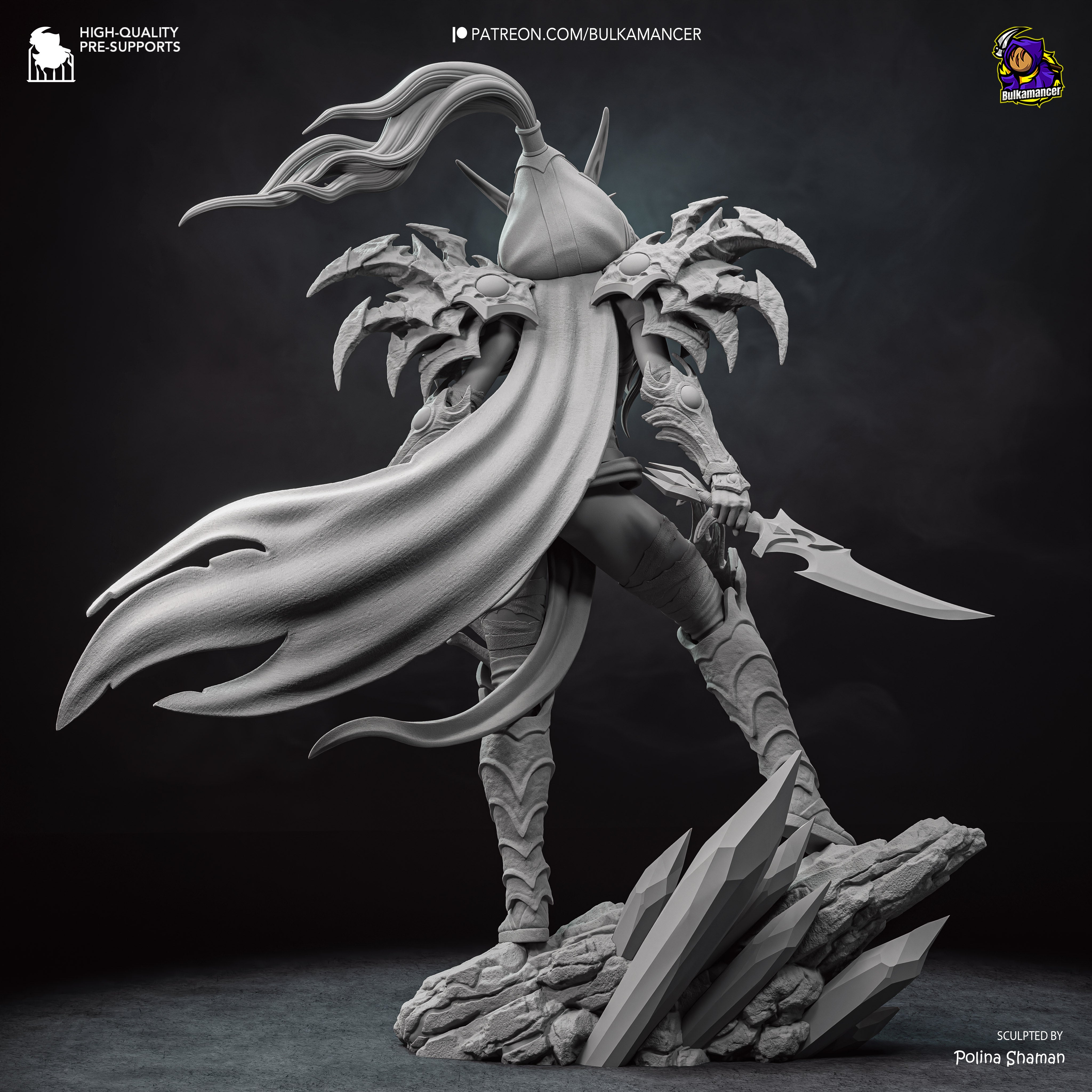 The Blood Elf Rogue Statue