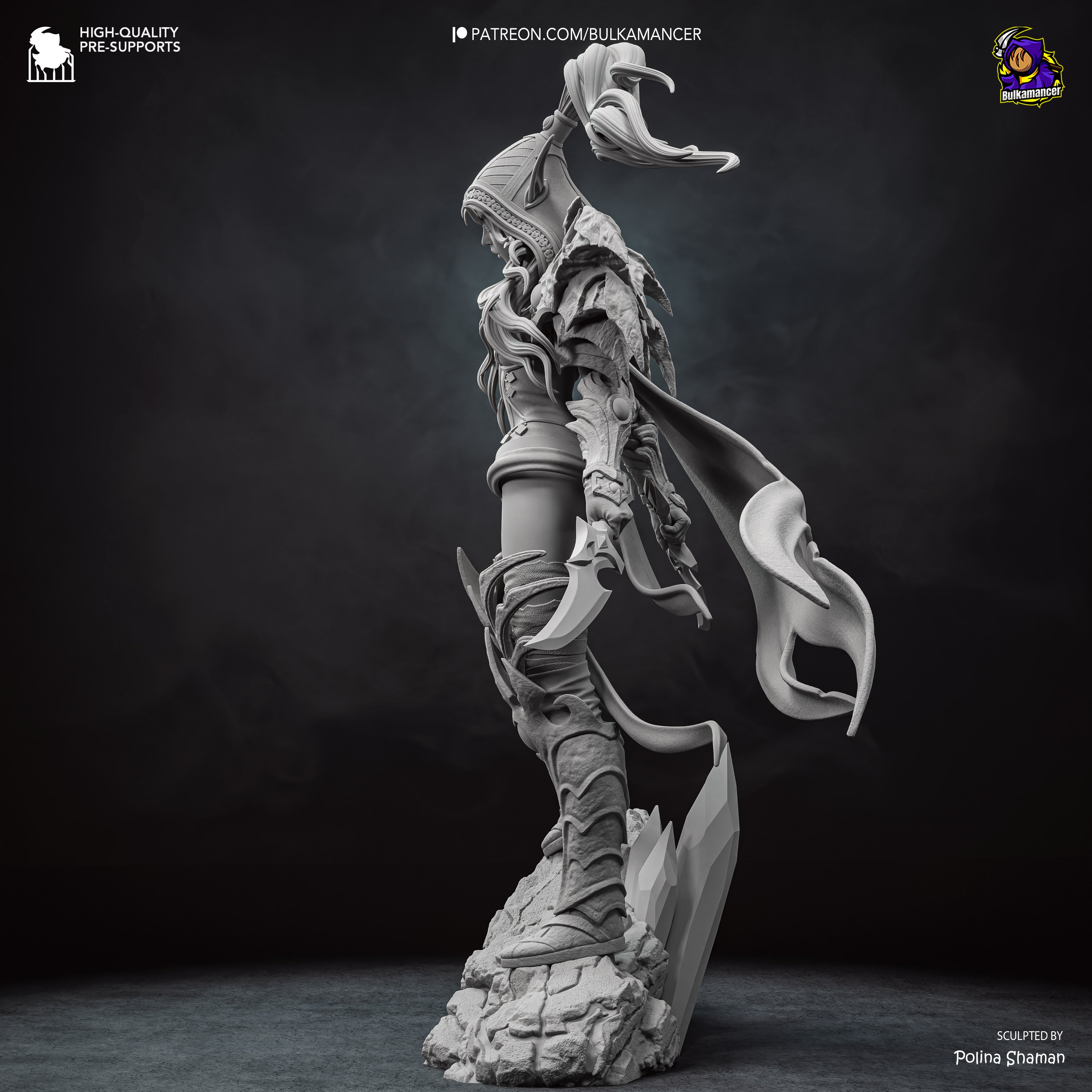 The Blood Elf Rogue Statue