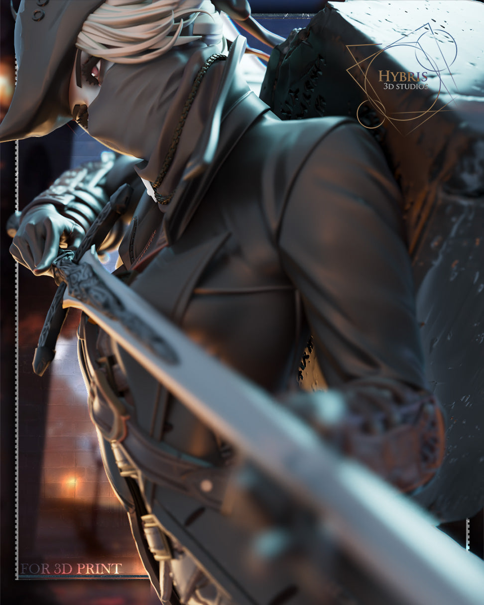 The Clocktower Rose | Maximum Detailed 12K 3D printed figure