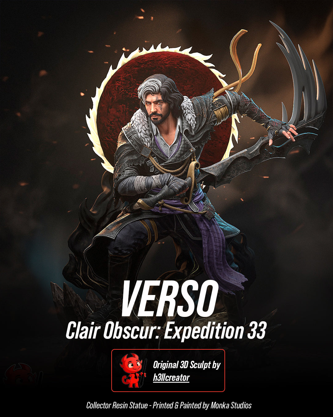 Eclipse Blade Verso Statue