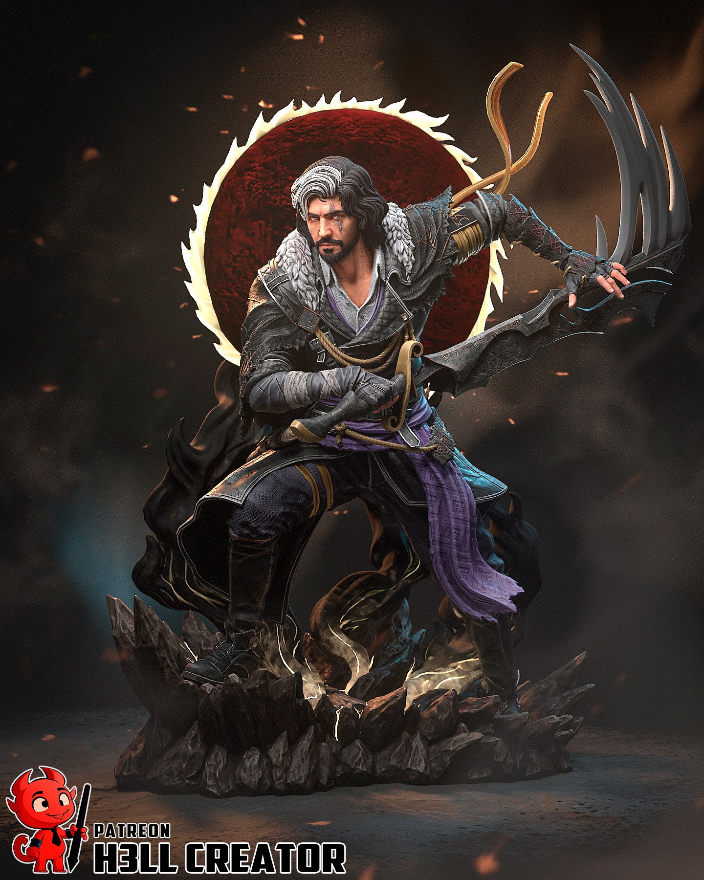 Eclipse Blade Verso Statue