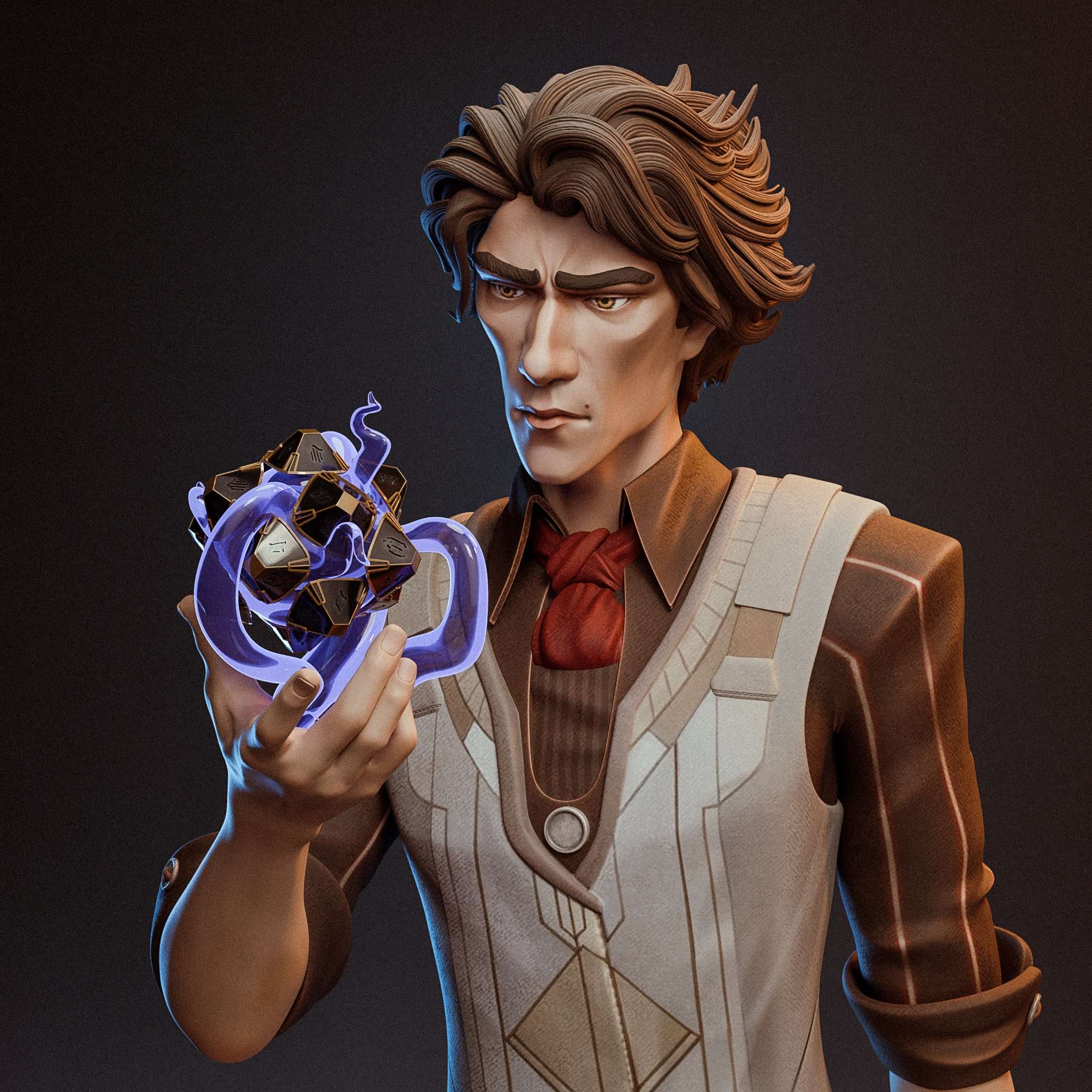 The Broken Dreamer | Maximum Detailed 12K 3D printed figure