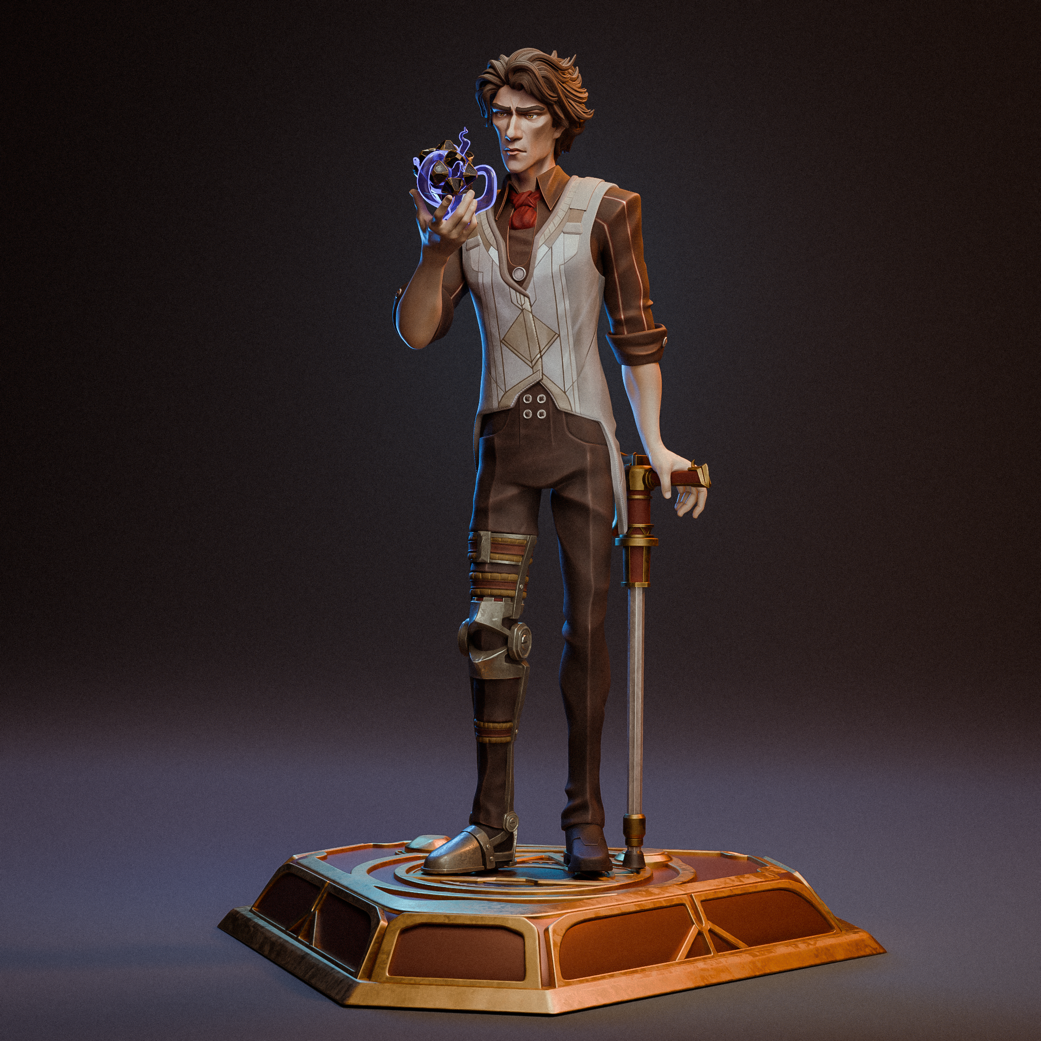 The Broken Dreamer | Maximum Detailed 12K 3D printed figure