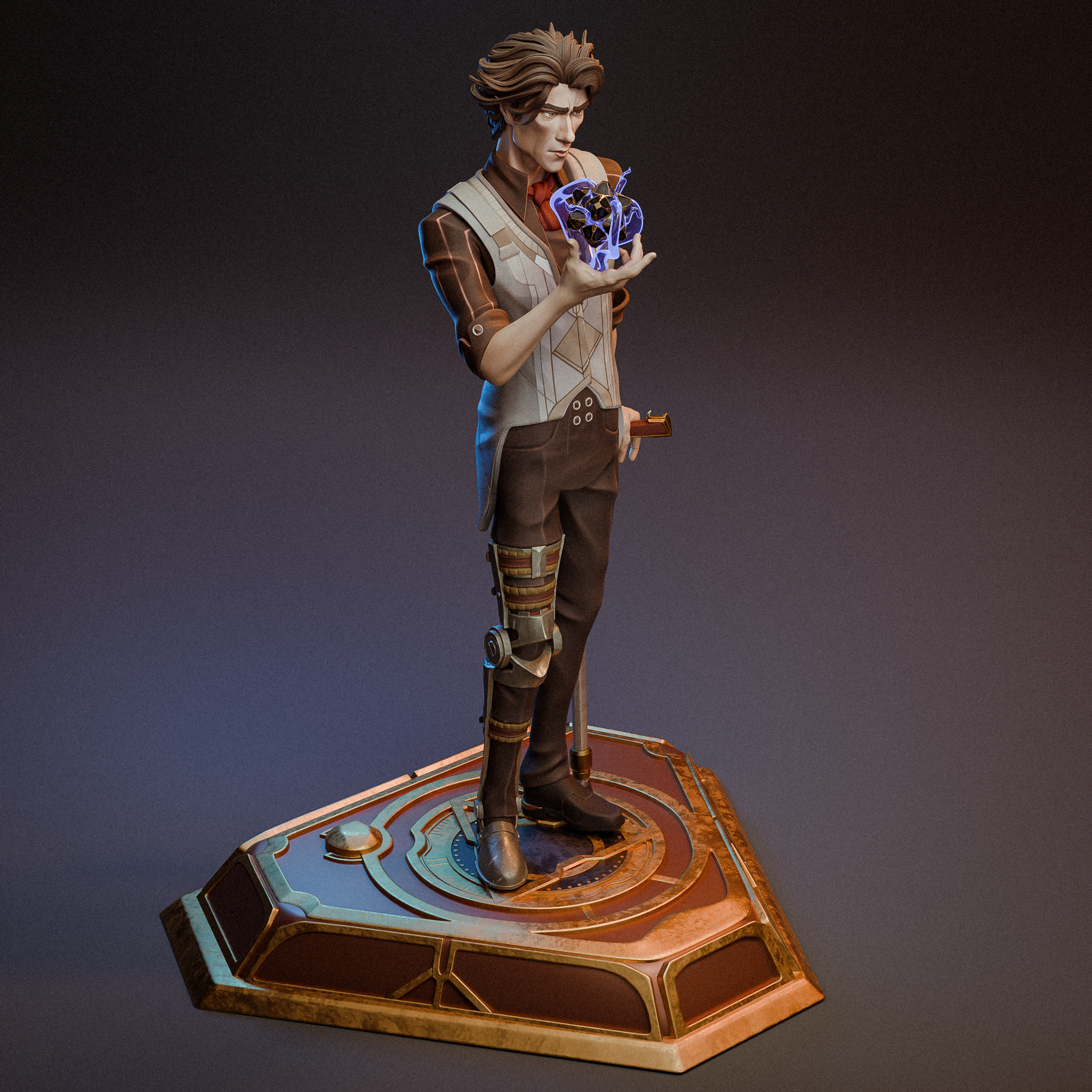 The Broken Dreamer | Maximum Detailed 12K 3D printed figure