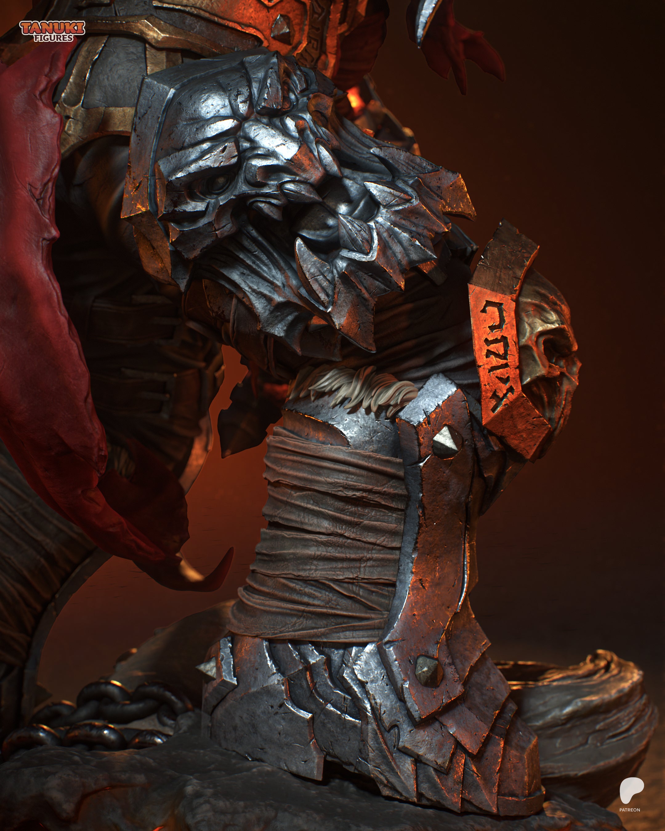 War of the Horsemen | Maximum Detailed 12K 3D printed figure