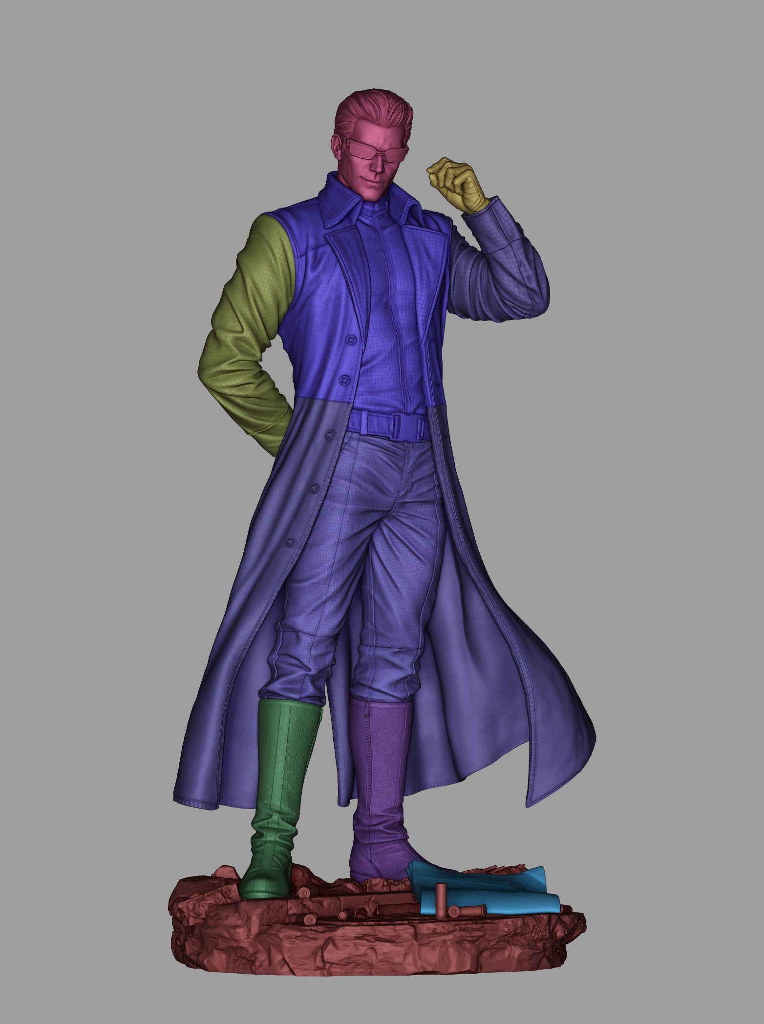 The Mastermind Statue