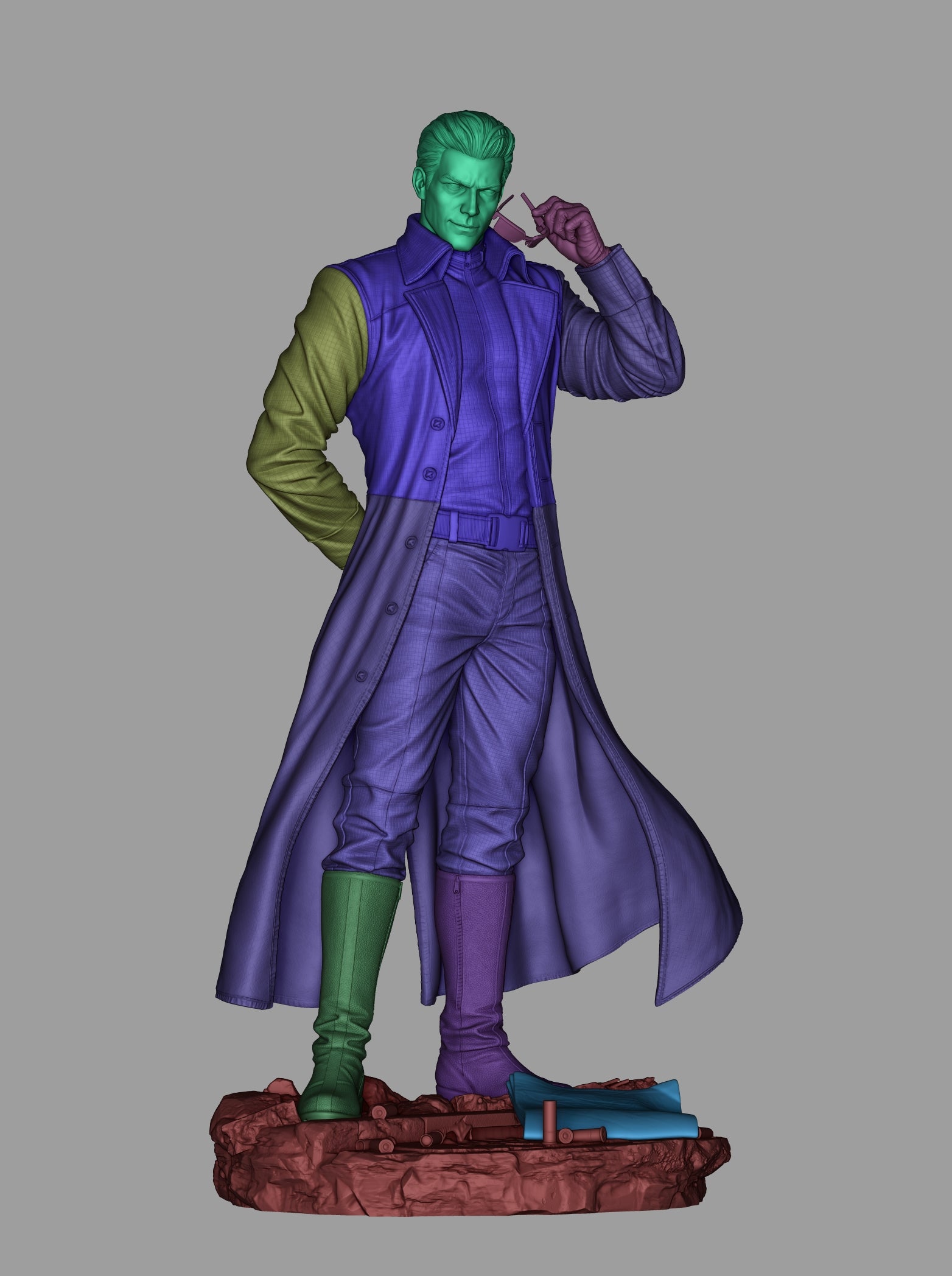 The Mastermind Statue
