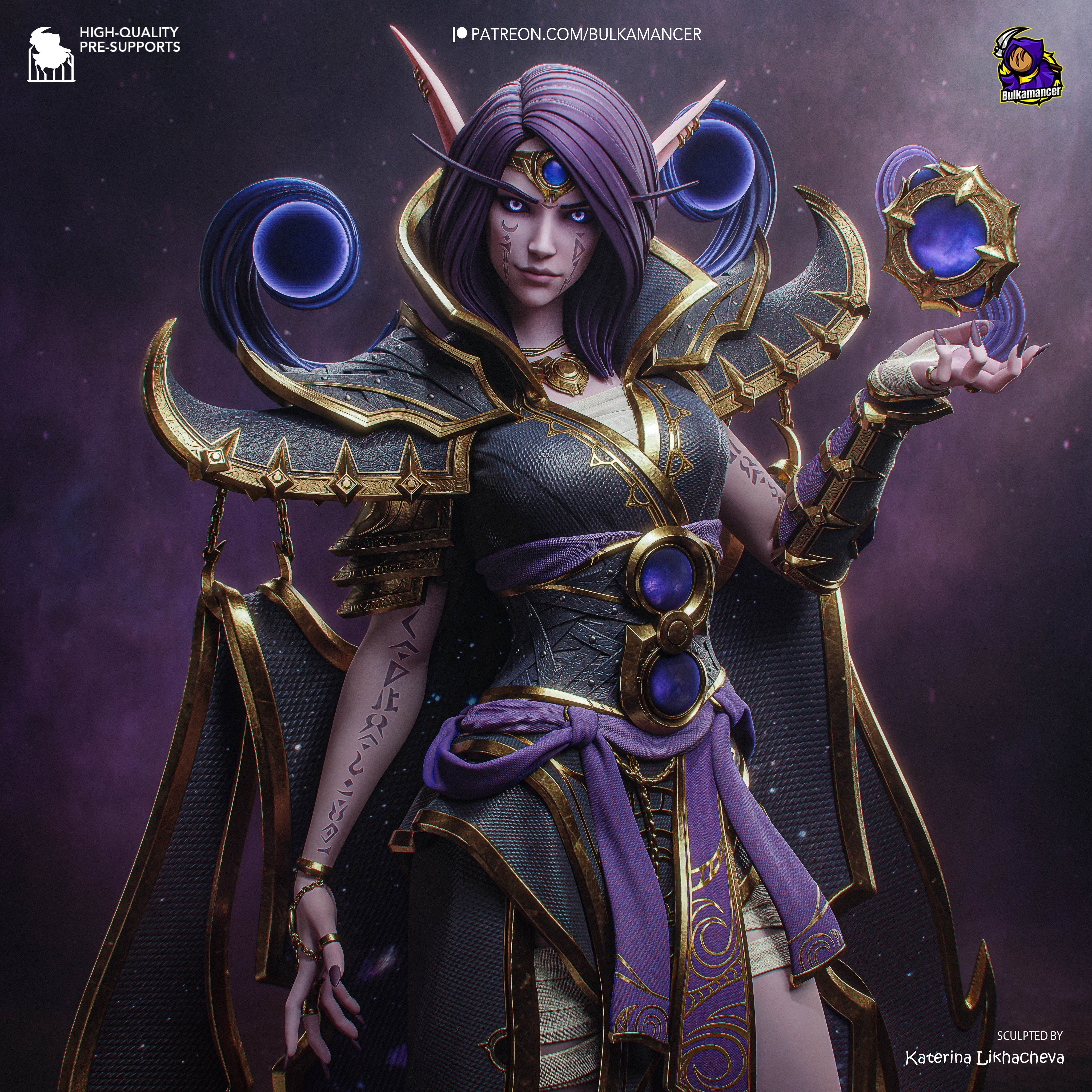 The Void Empress Statue