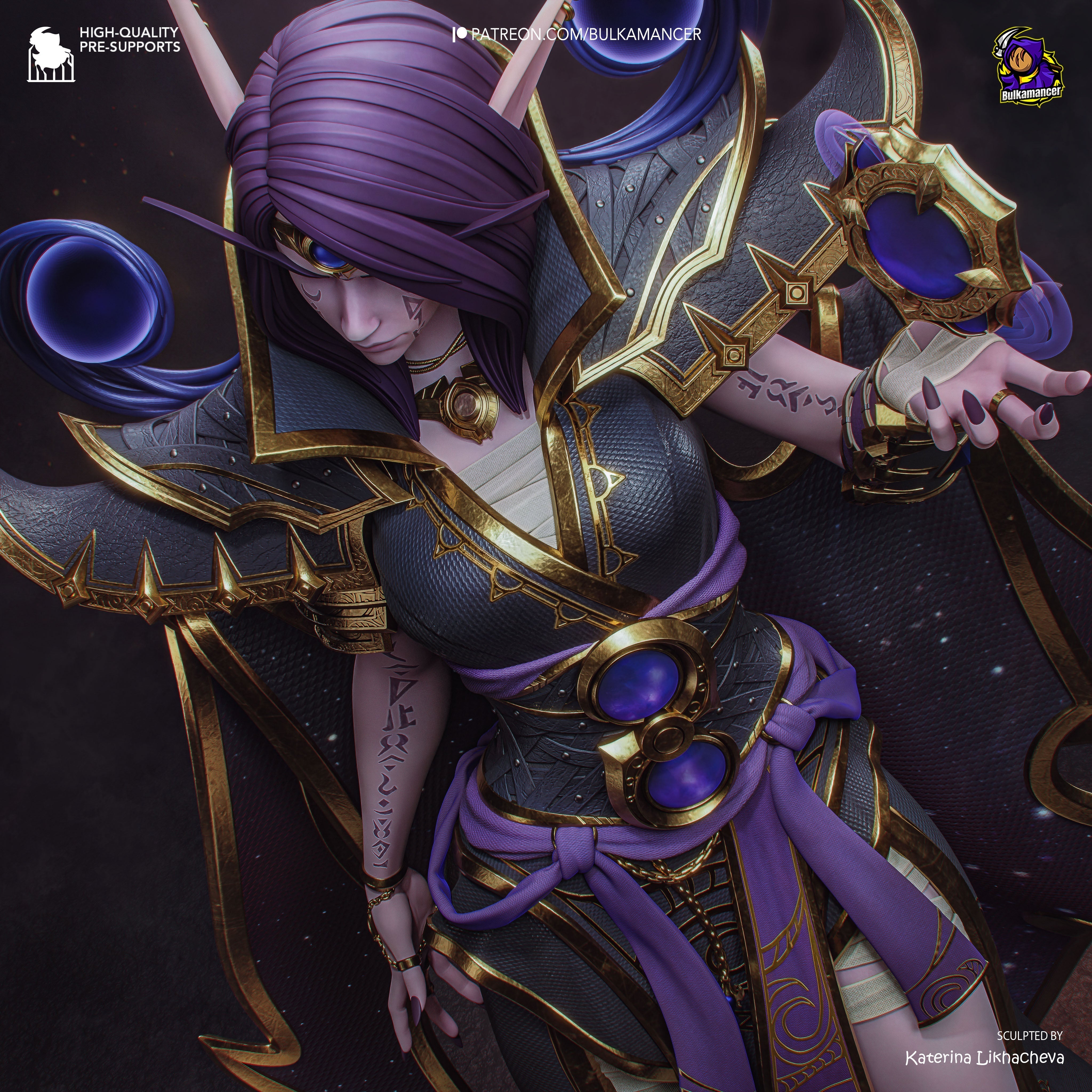 The Void Empress Statue
