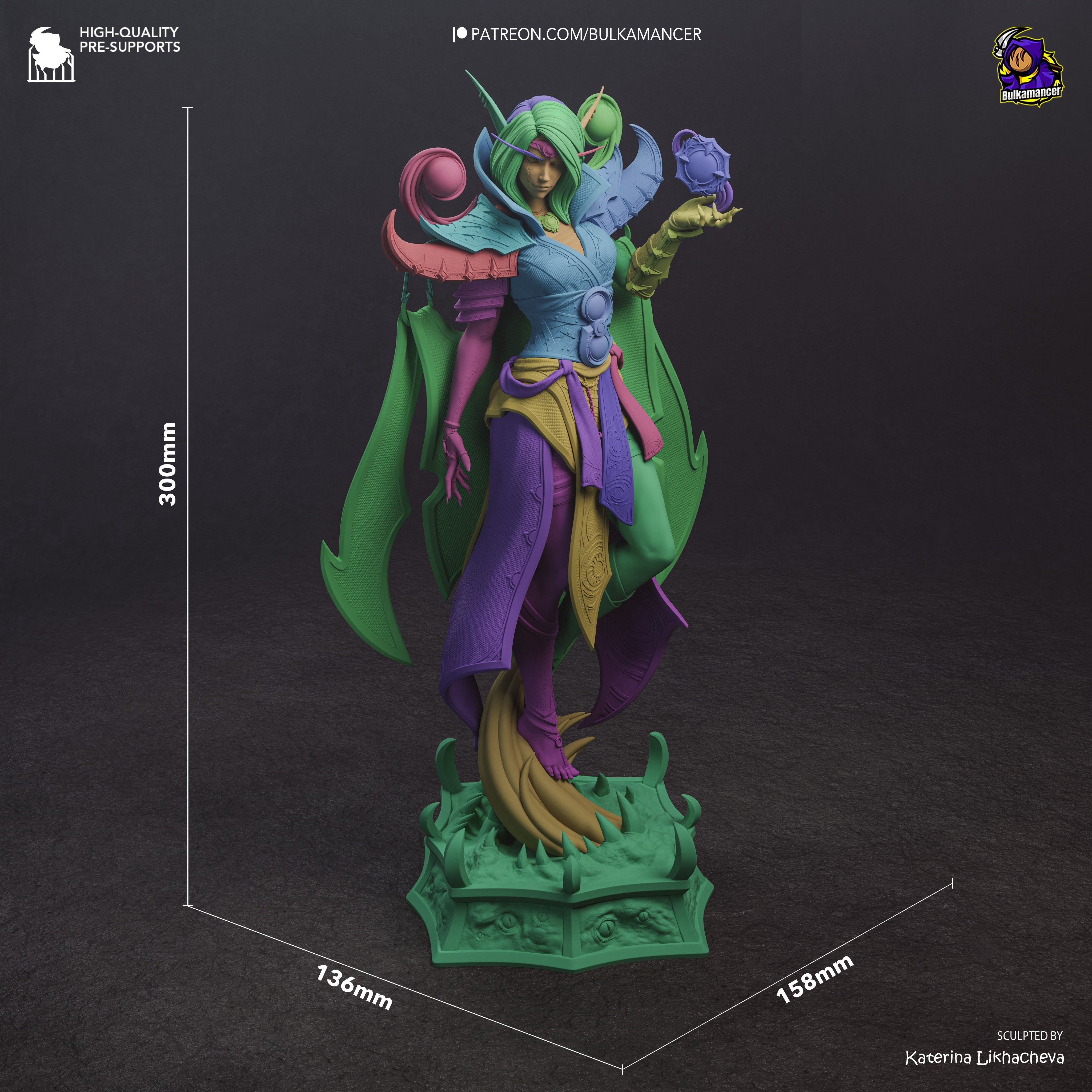 The Void Empress Statue