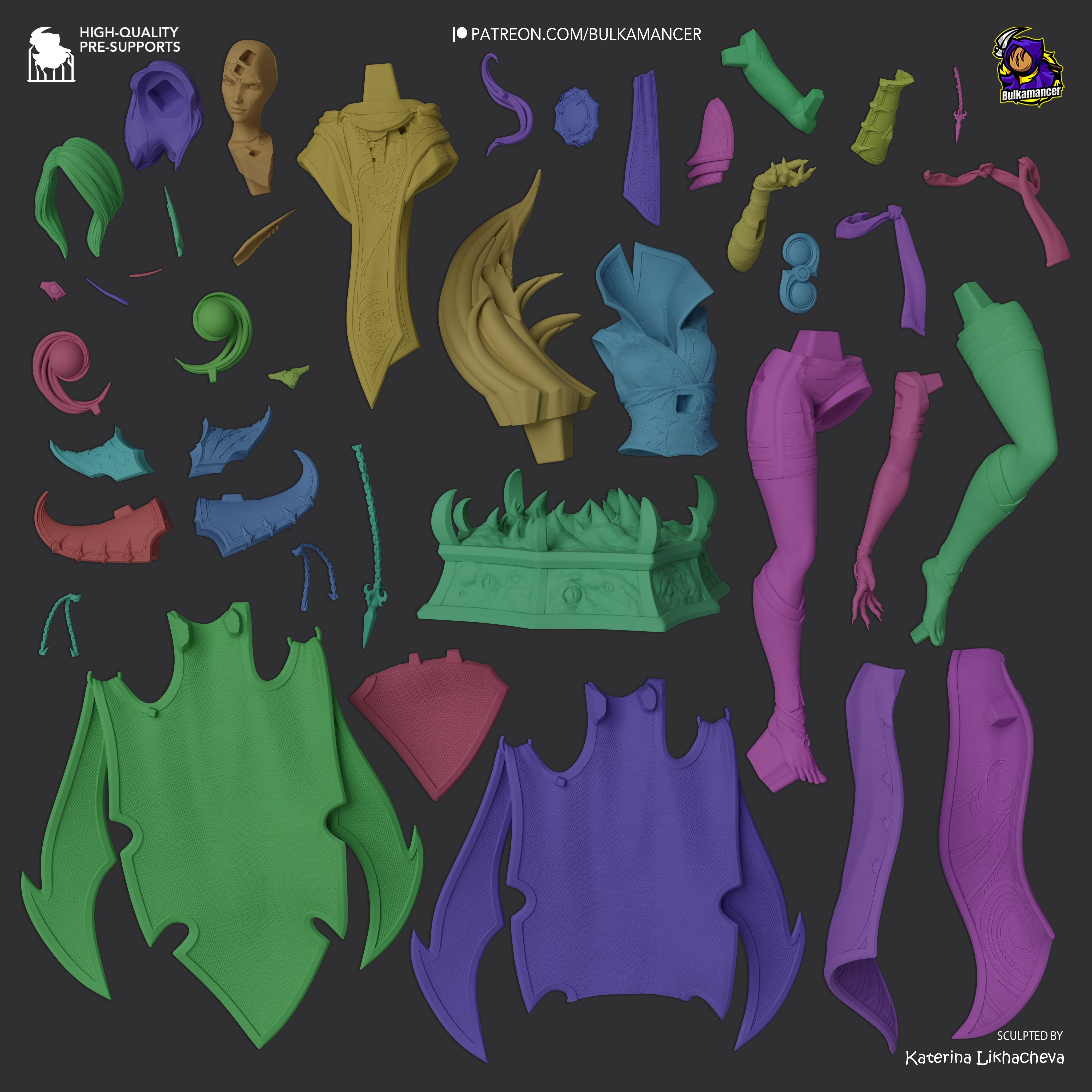 The Void Empress Statue
