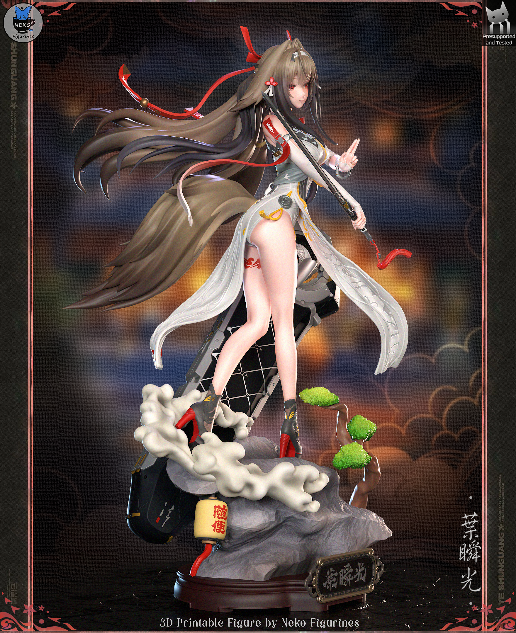 New Eridu Operative Statue