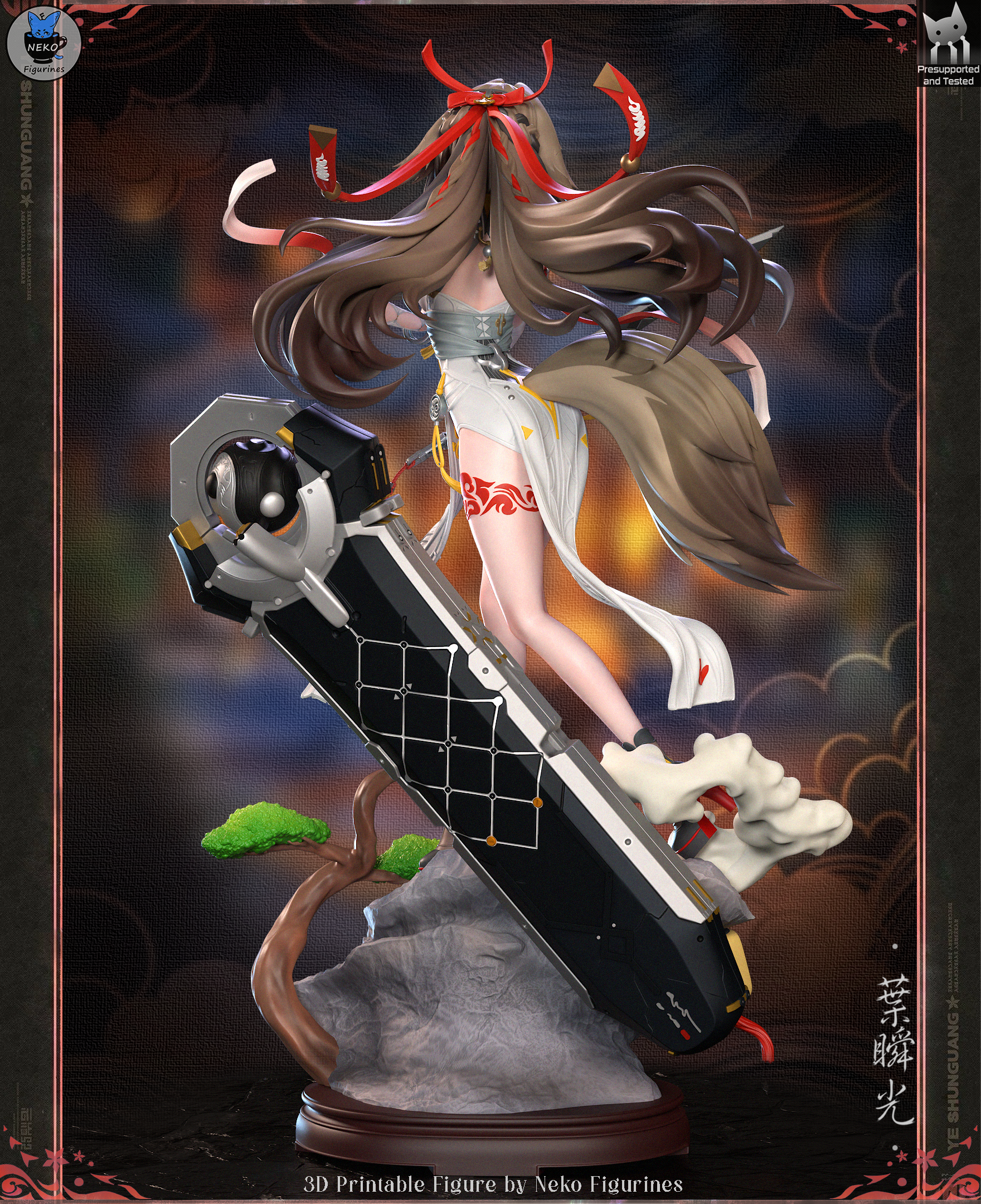 New Eridu Operative Statue