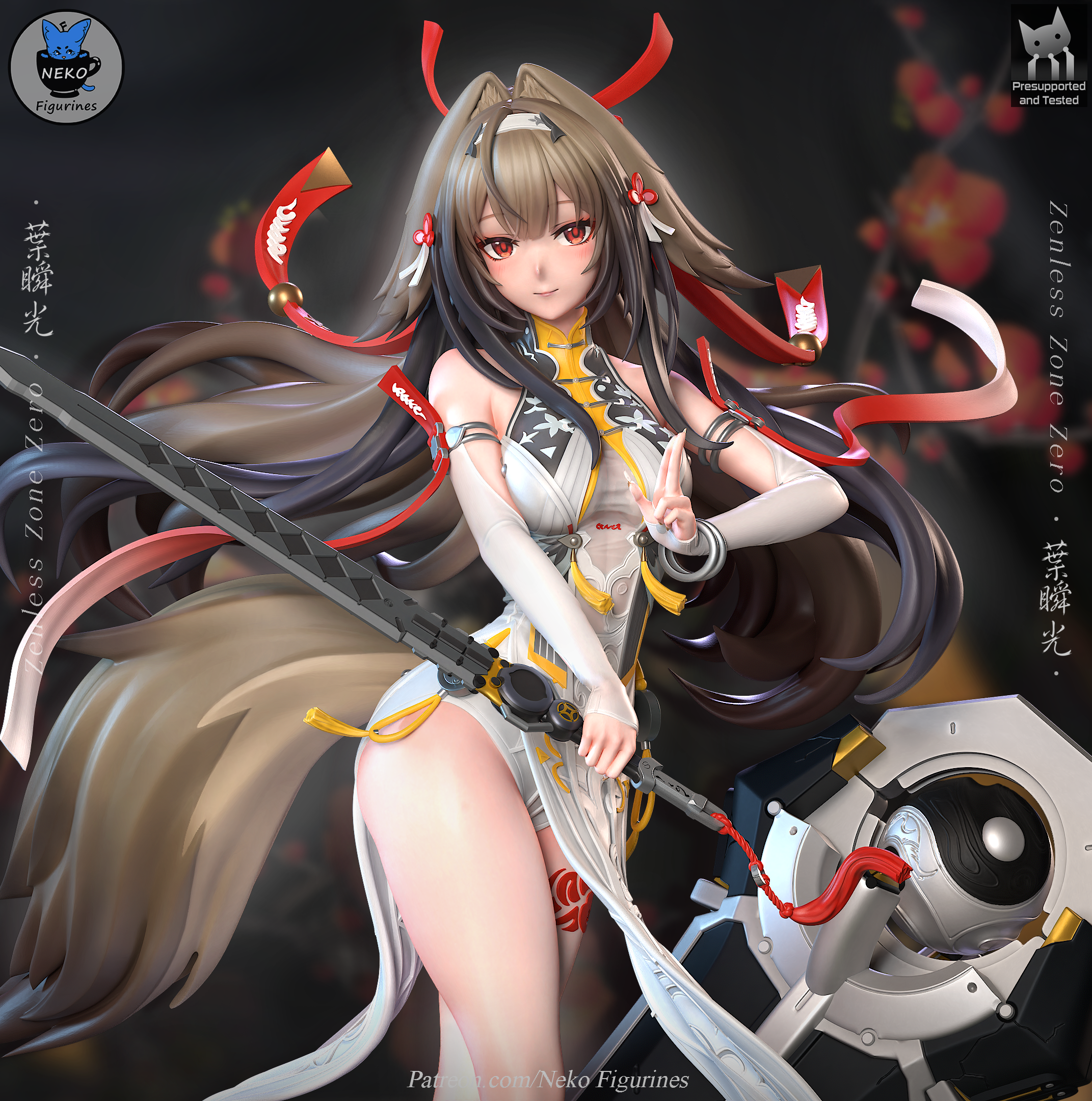 New Eridu Operative Statue
