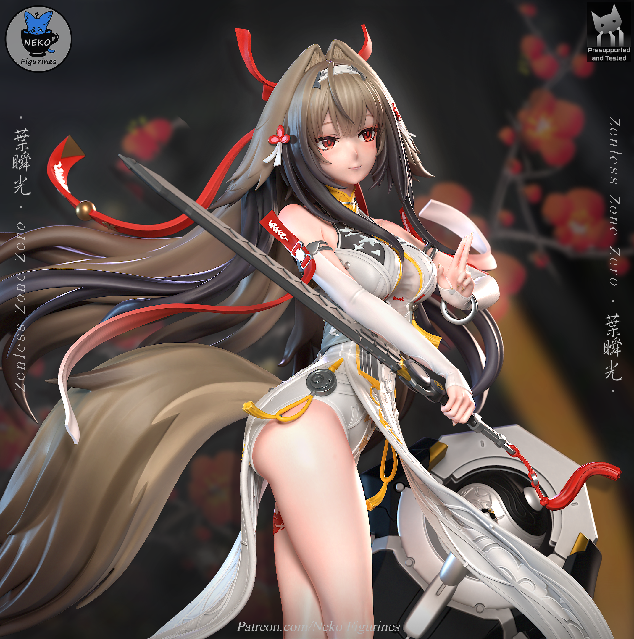 New Eridu Operative Statue