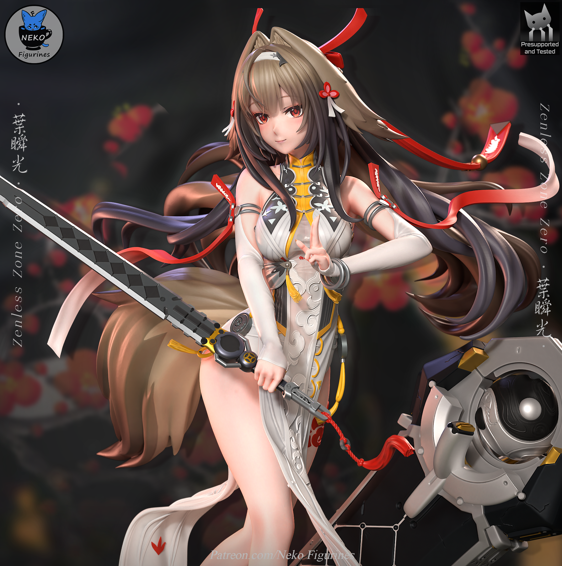 New Eridu Operative Statue