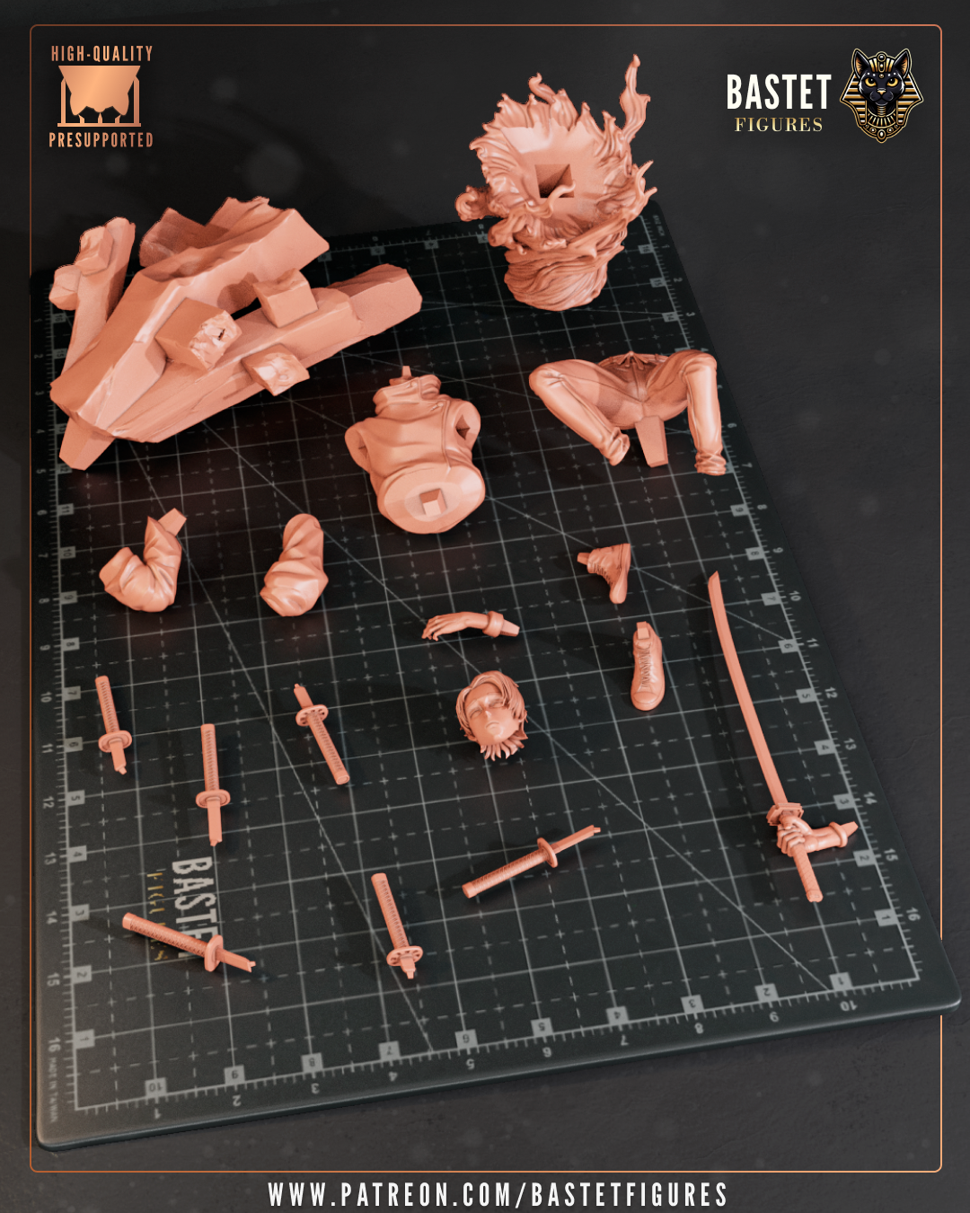 The Cursed Child | Maximum Detailed 12K 3D printed figure