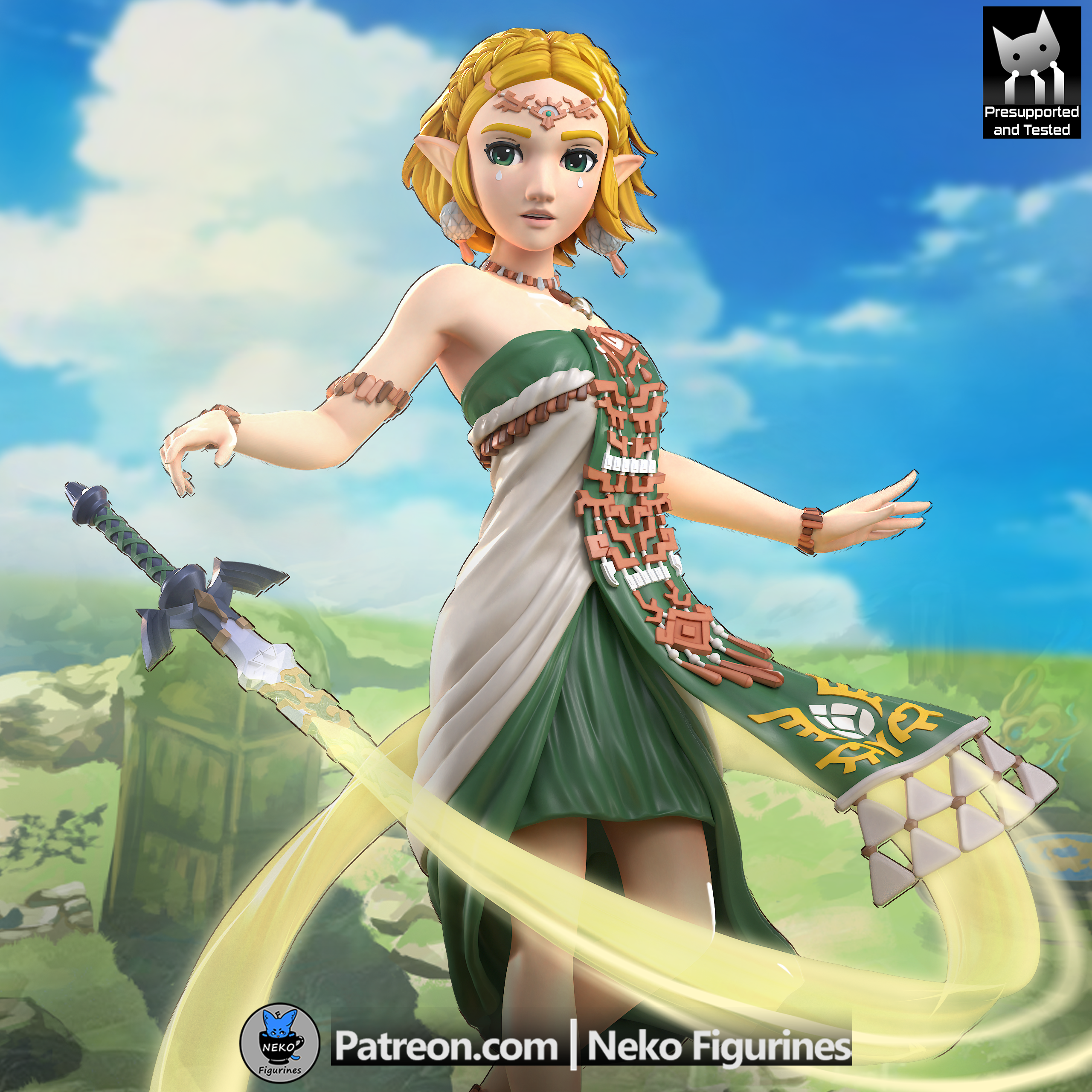 The Princess of Hyrule Statue