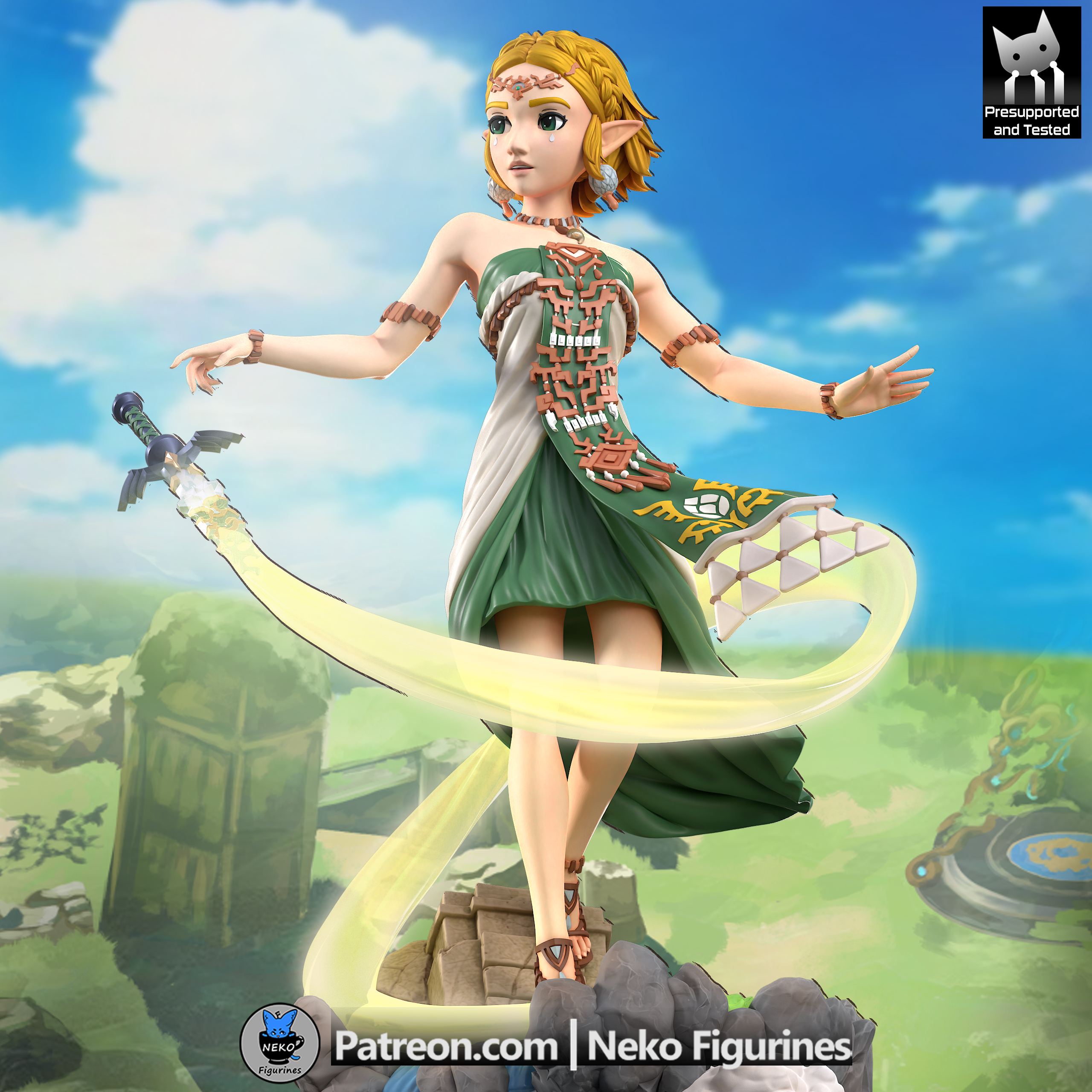 The Princess of Hyrule Statue
