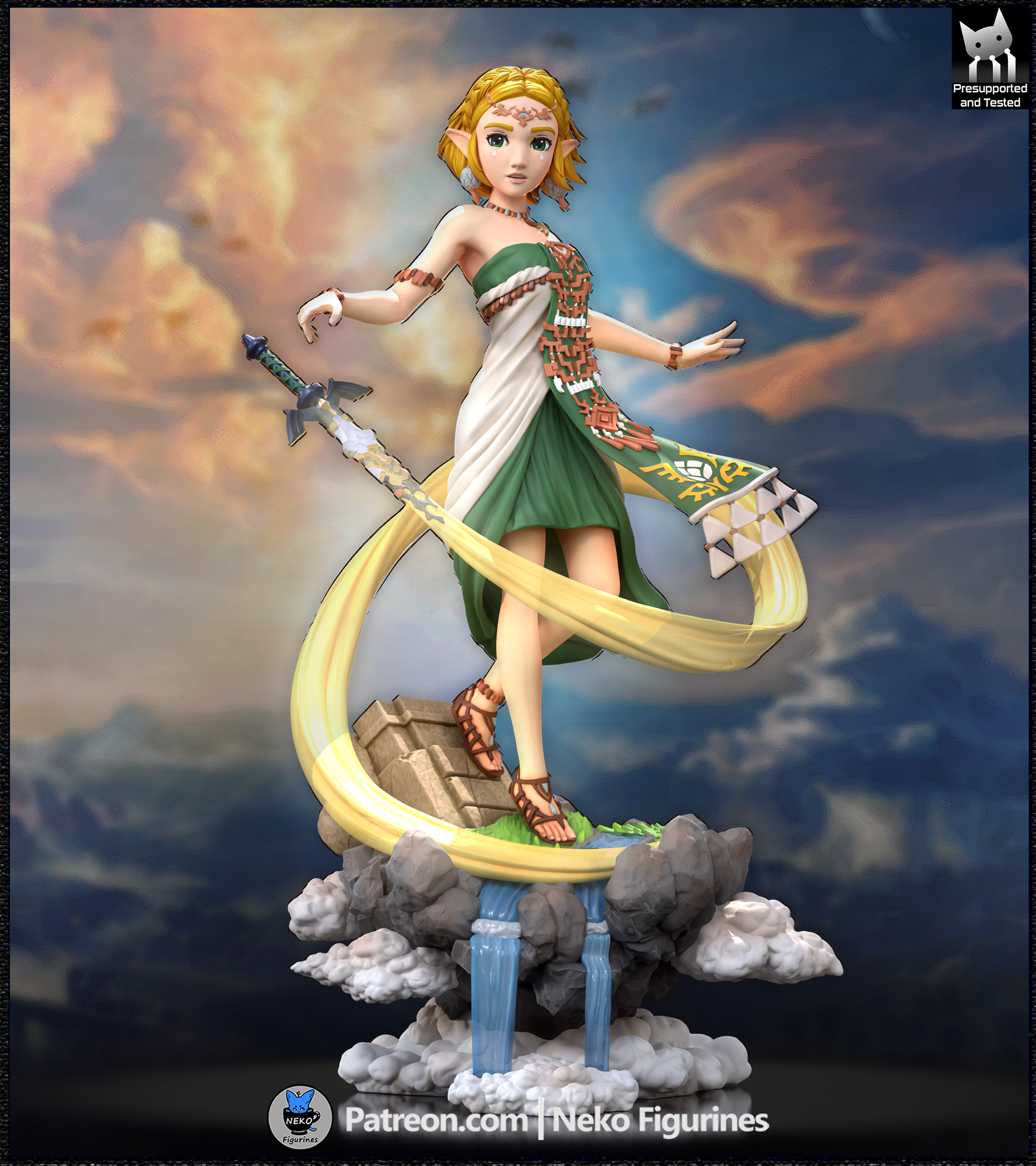 The Princess of Hyrule Statue