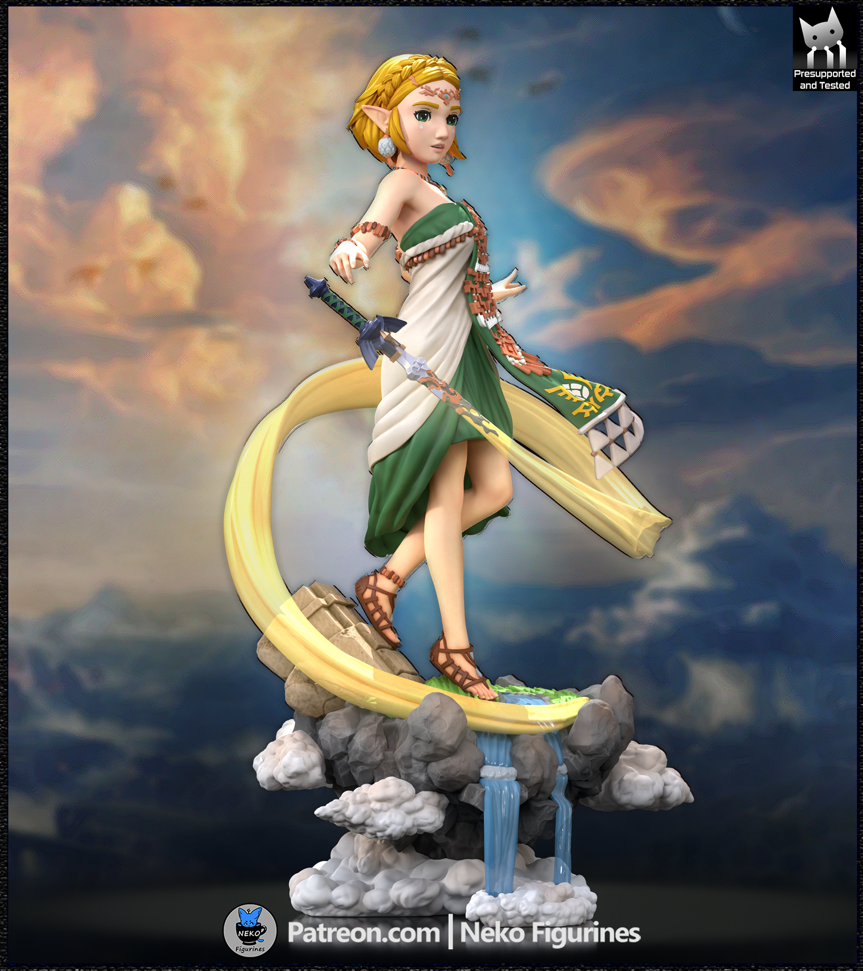 The Princess of Hyrule Statue