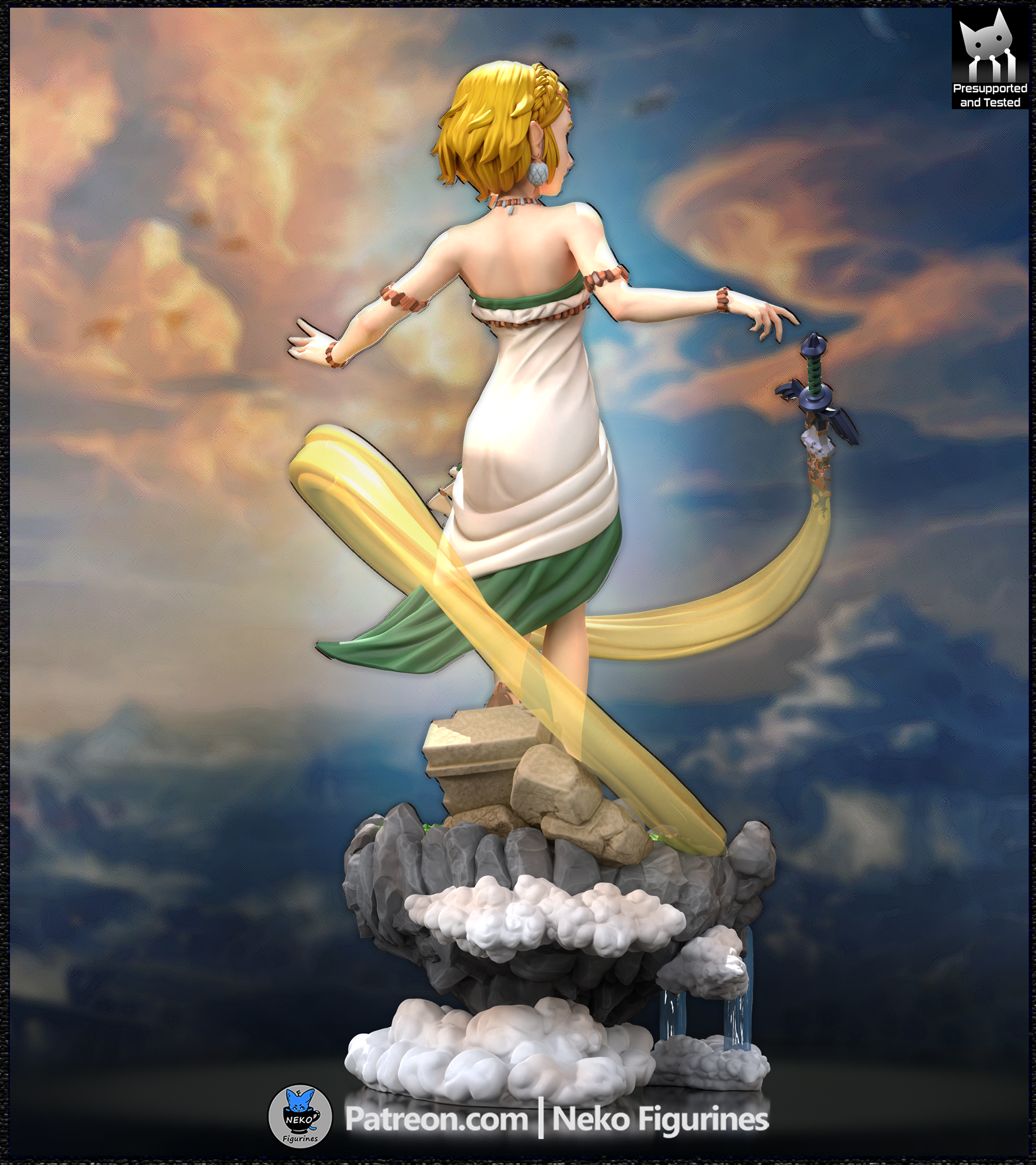 The Princess of Hyrule Statue