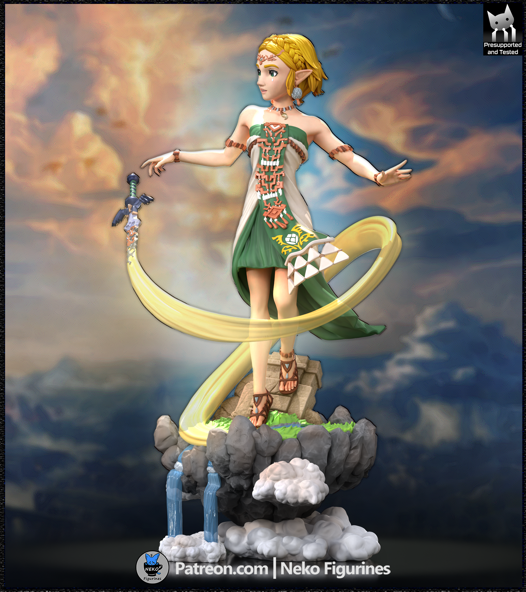 The Princess of Hyrule Statue