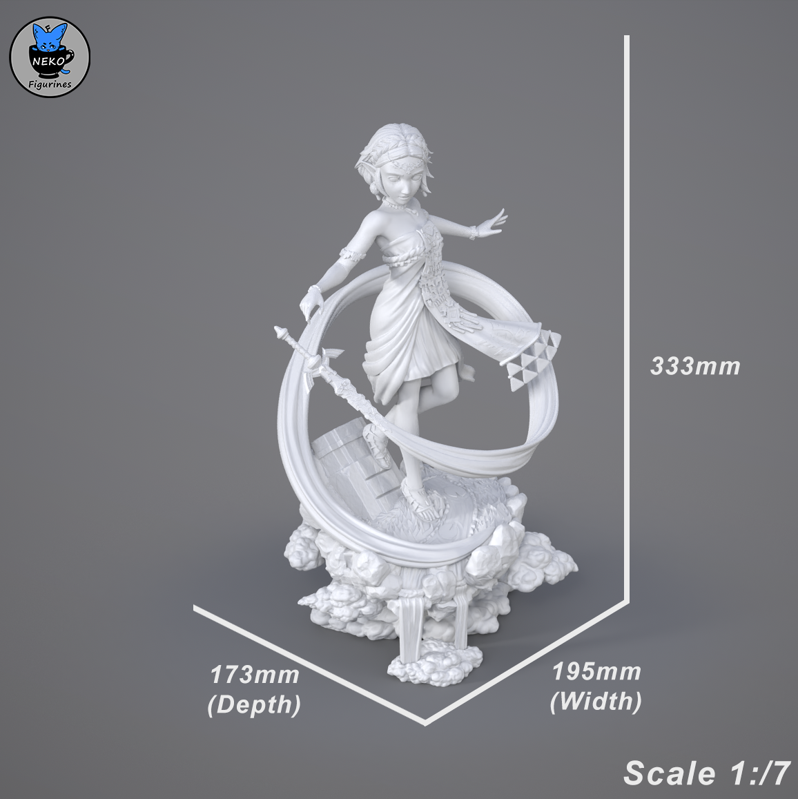The Princess of Hyrule Statue