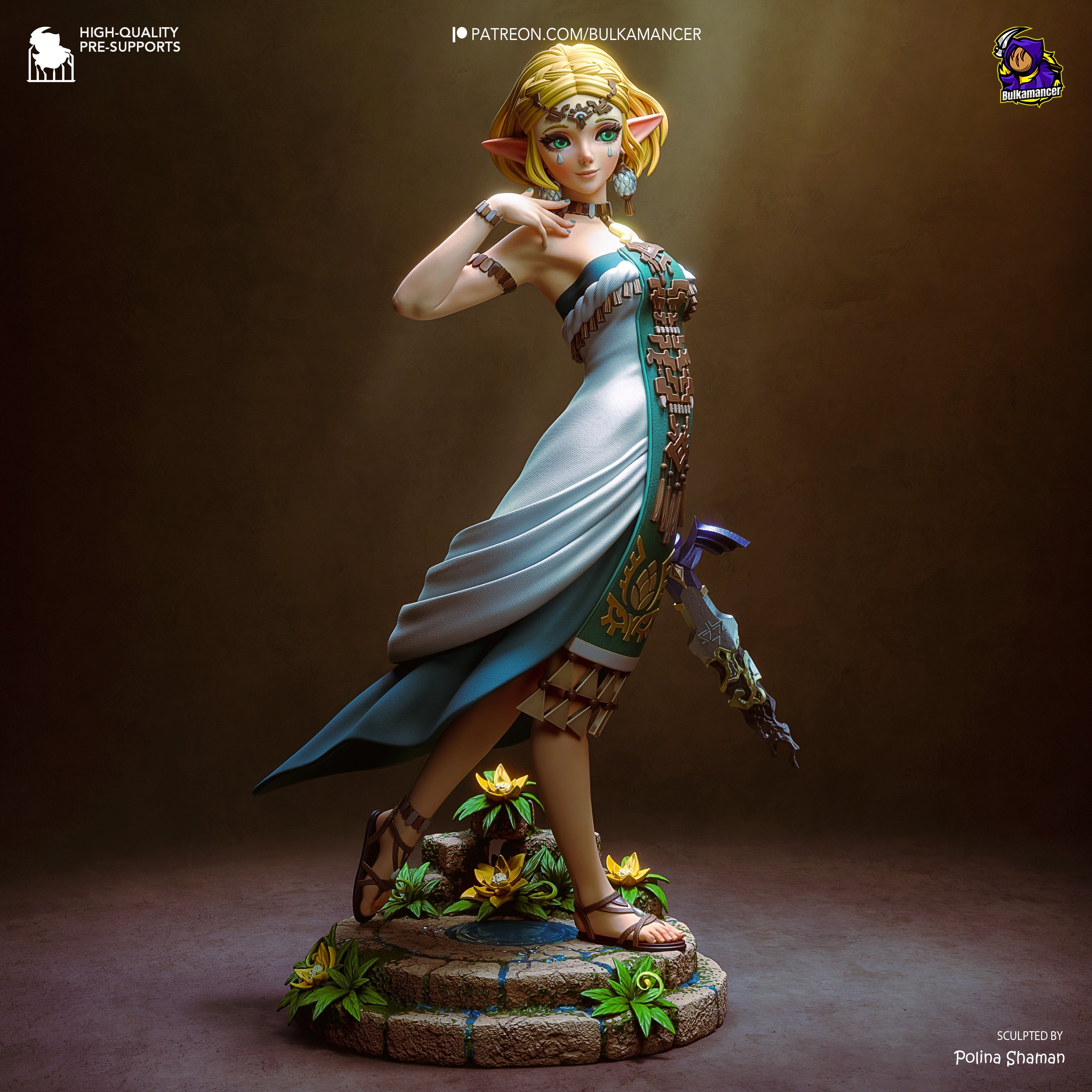 The Light of Hyrule Statue