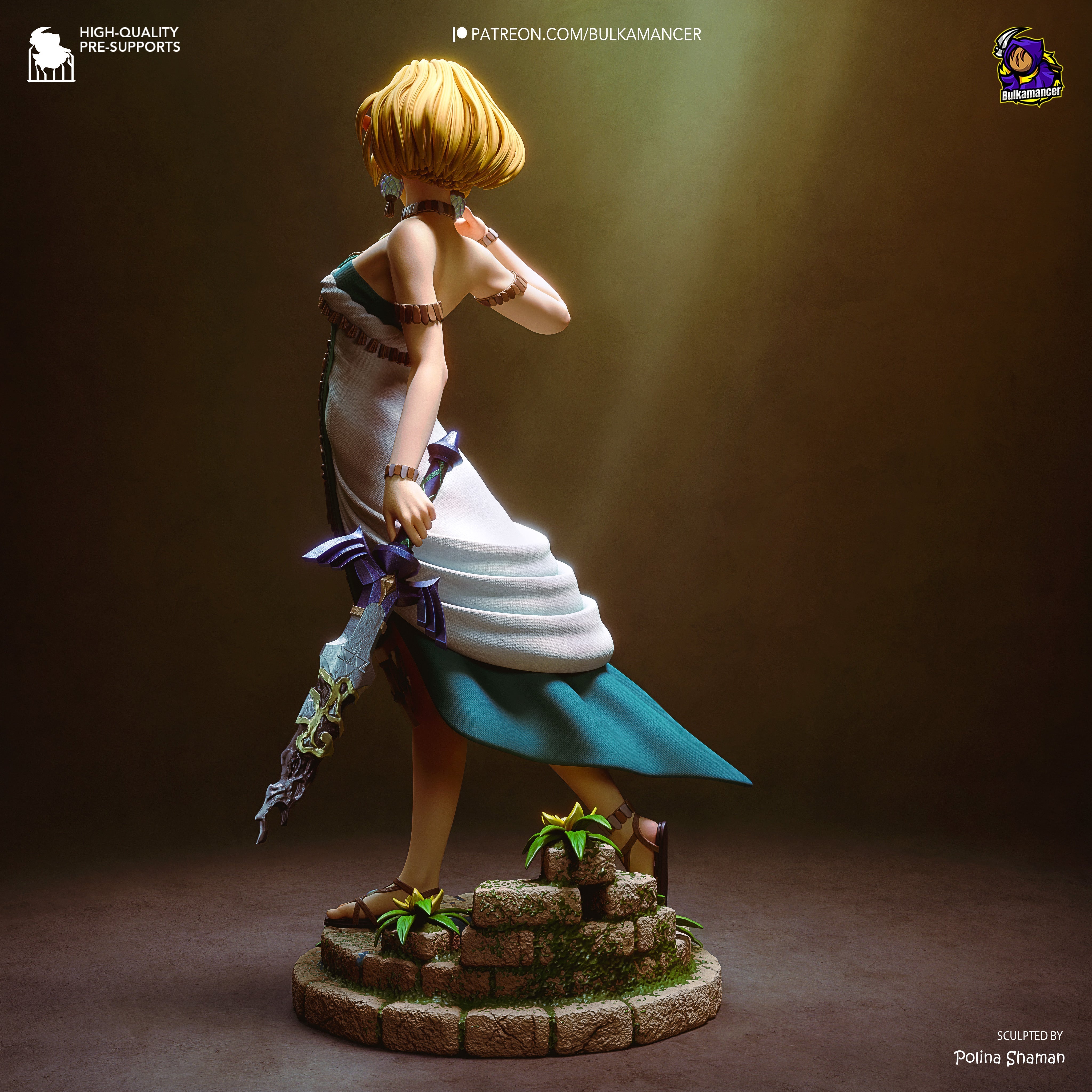 The Light of Hyrule Statue