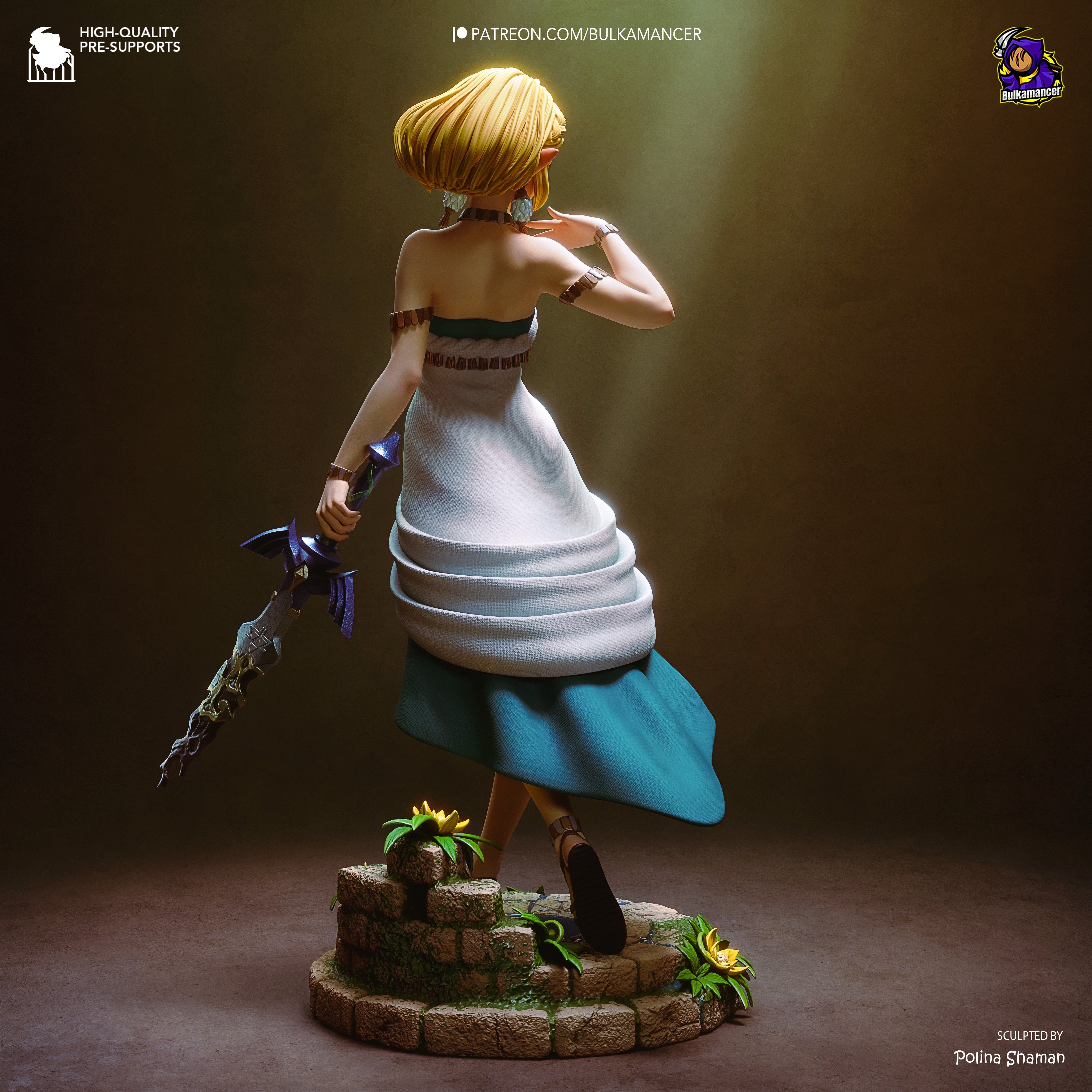 The Light of Hyrule Statue
