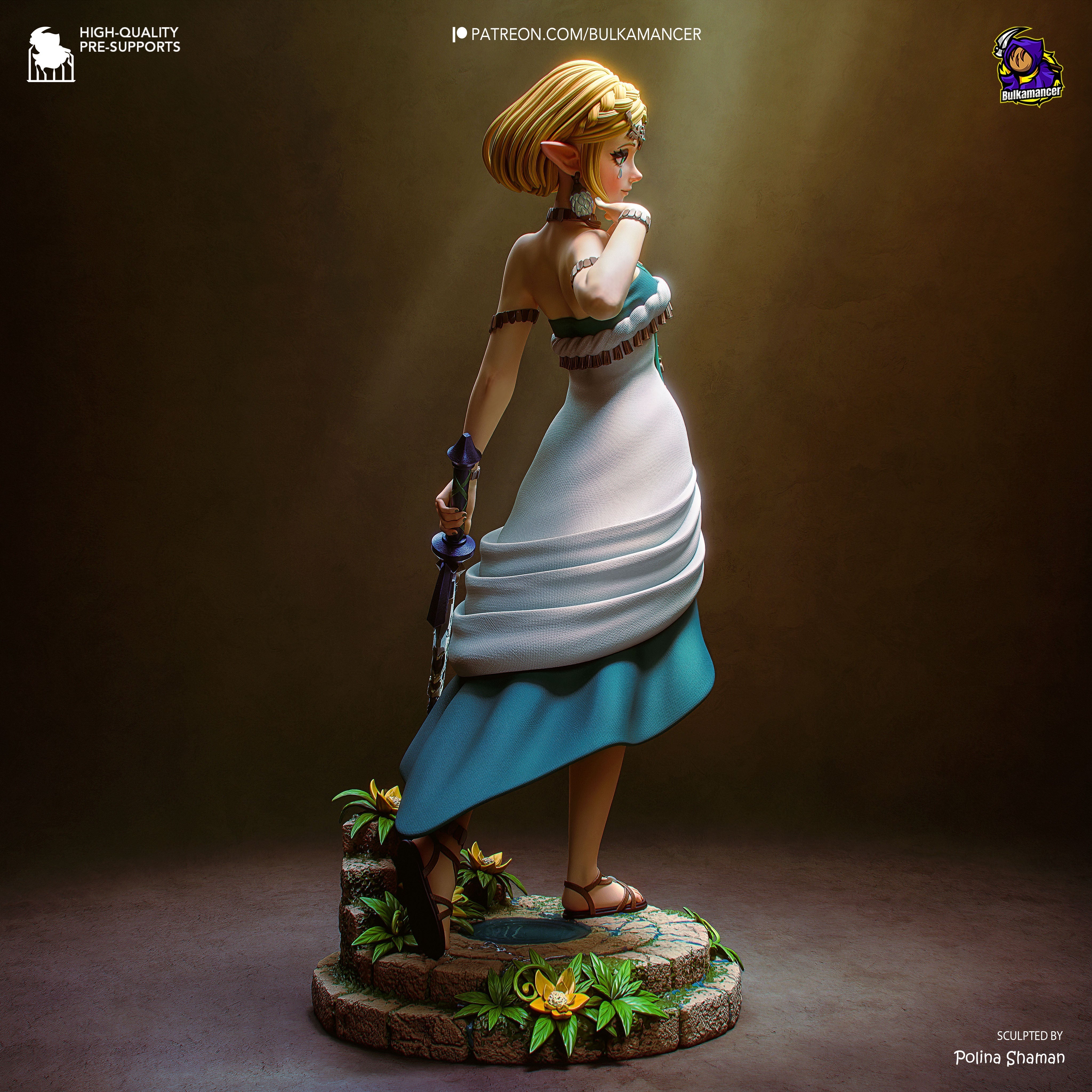 The Light of Hyrule Statue
