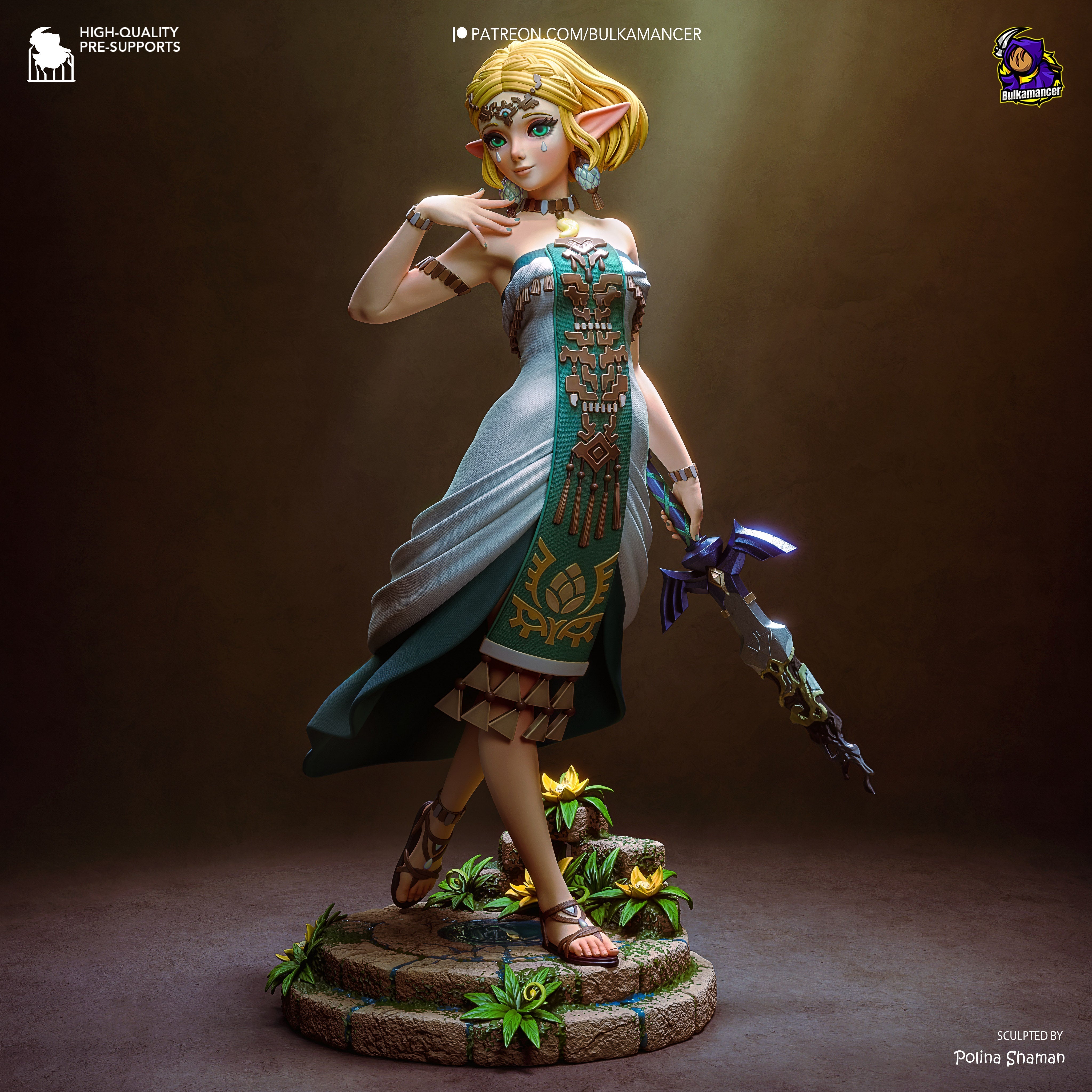 The Light of Hyrule Statue
