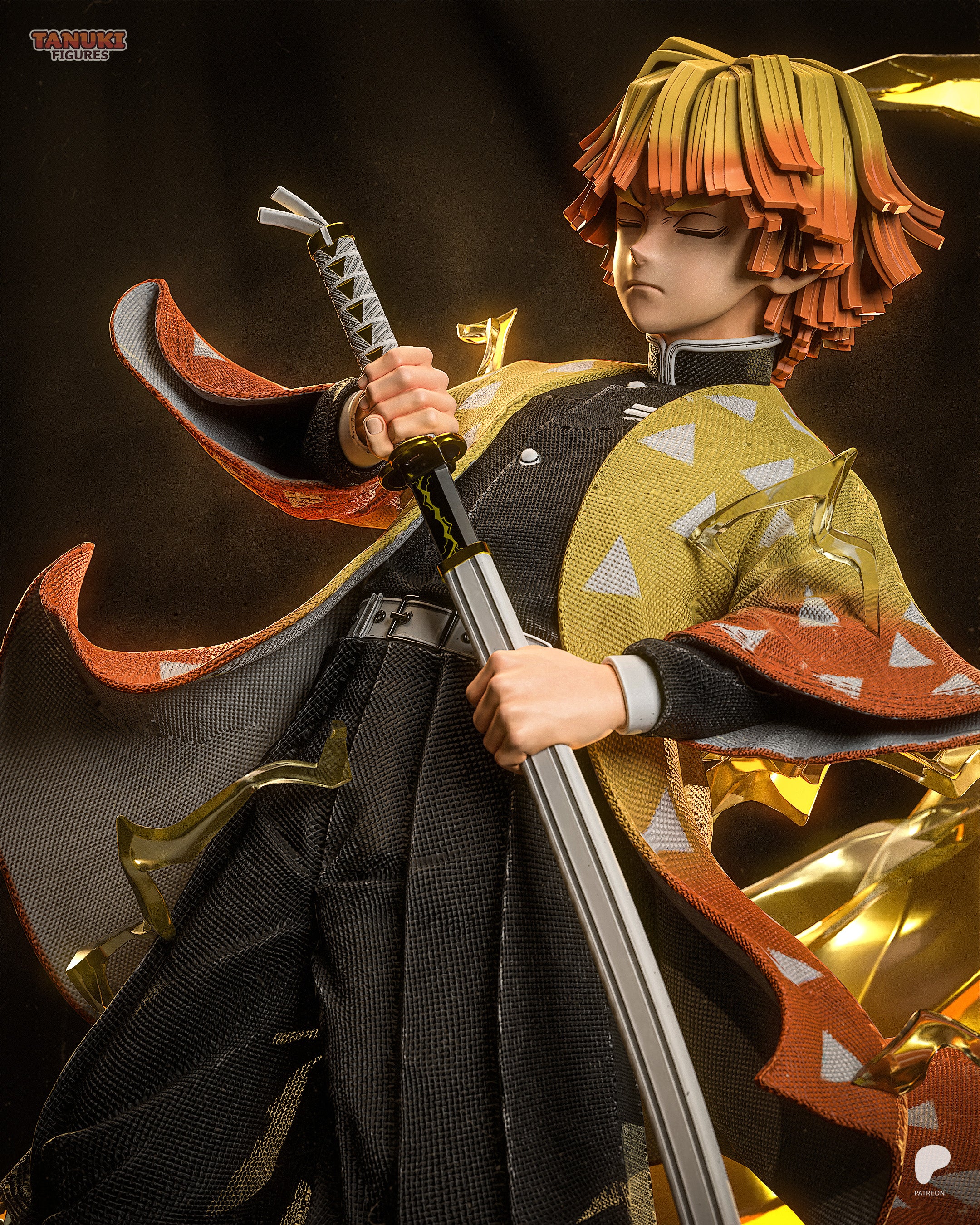 The Thunder Slayer | Maximum Detailed 12K 3D printed figure